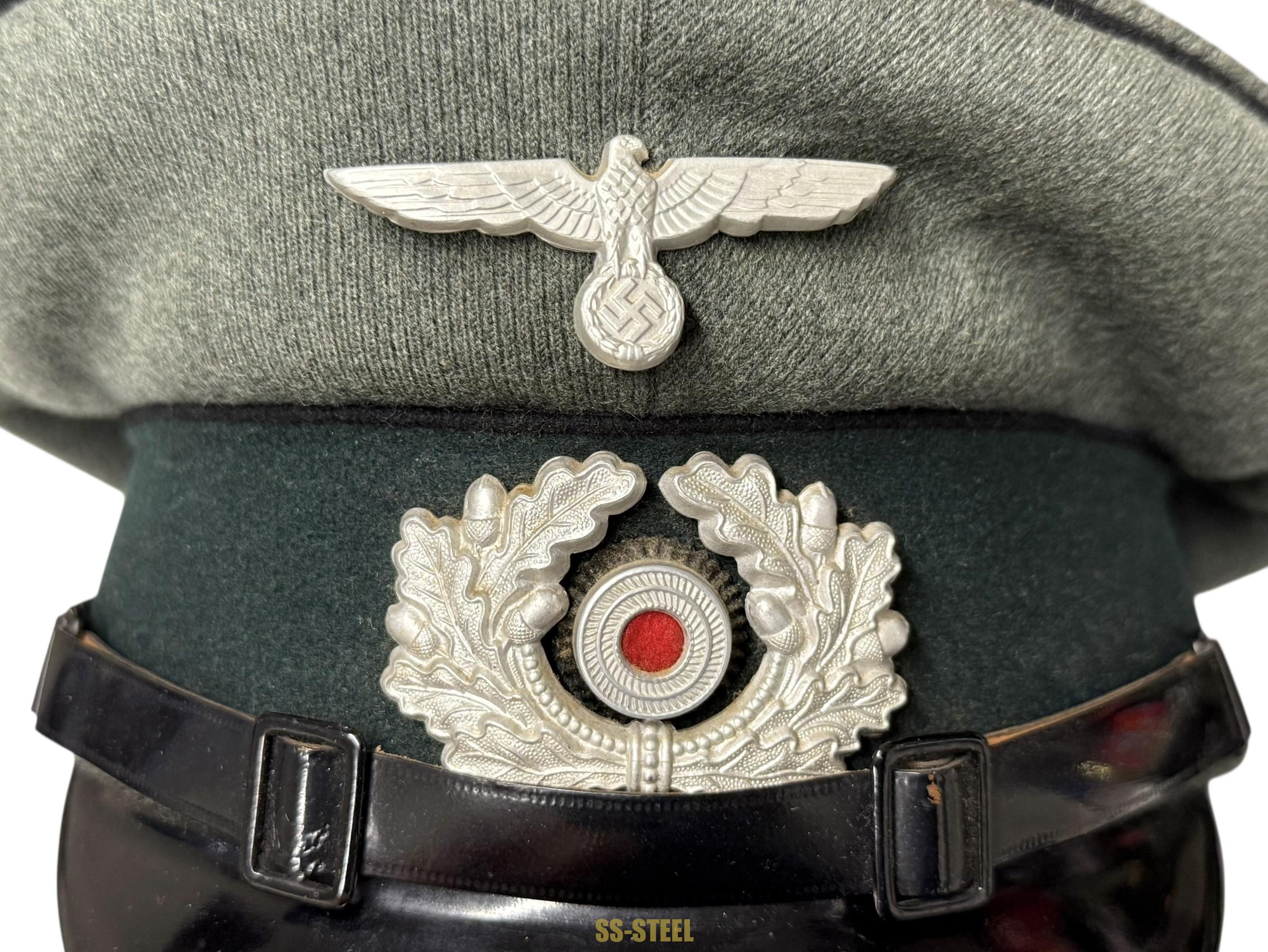 Heer Pioneer/Engineer EM NCO Visor Large-60 1/2! - Image 15