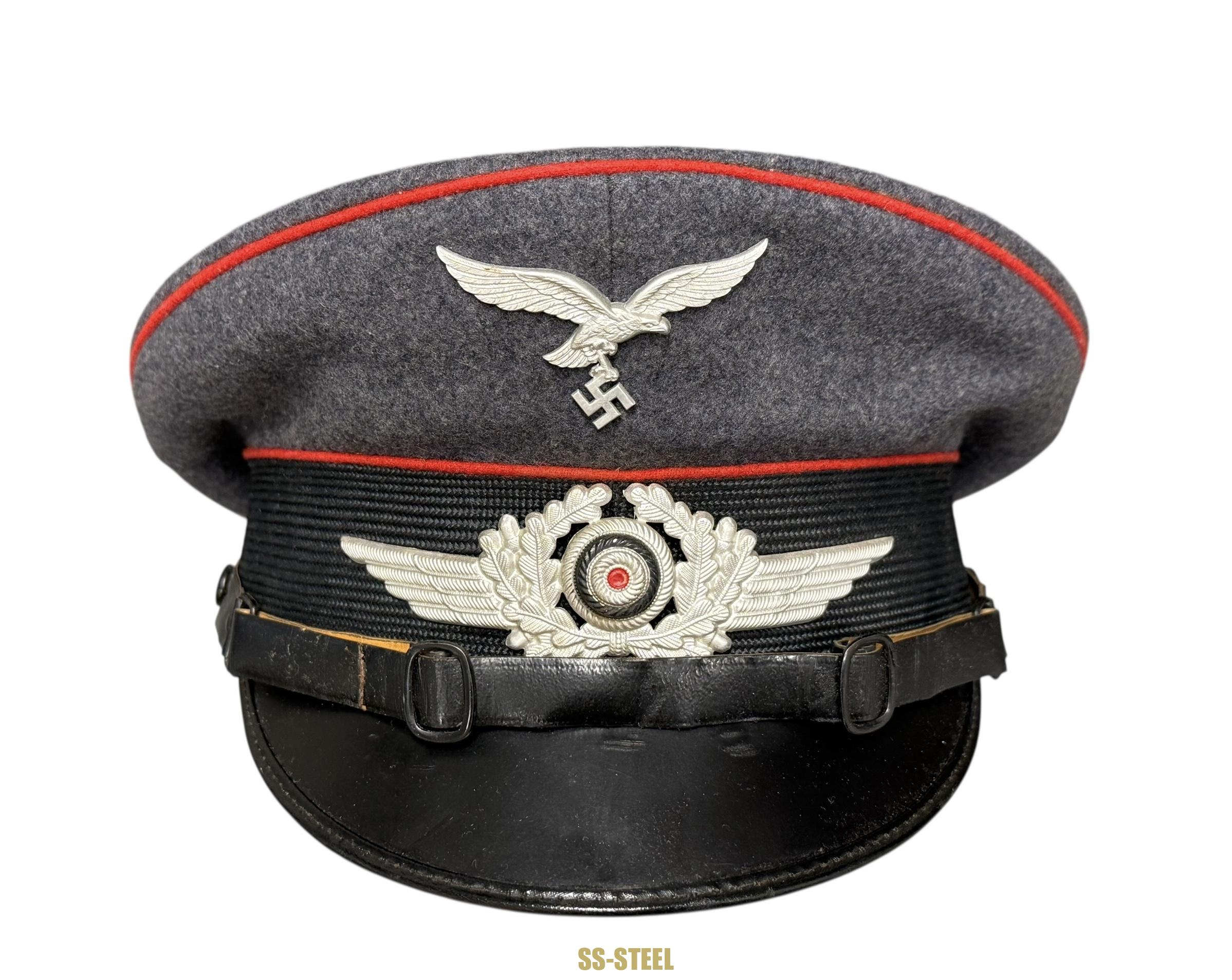 Luftwaffe EM NCO FLAK Visor 1938 - Image 2