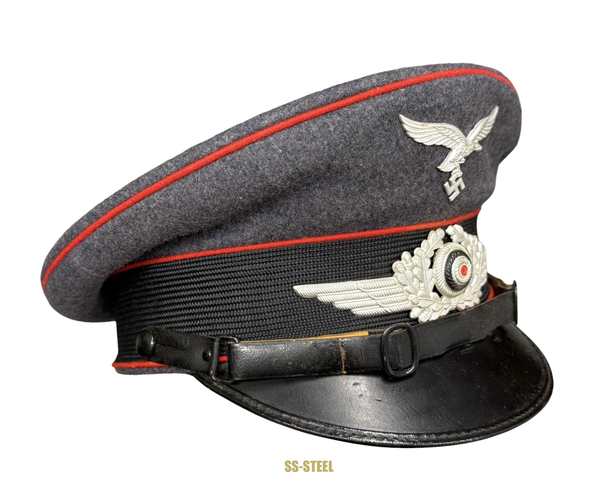 Luftwaffe EM NCO FLAK Visor 1938 - Image 4