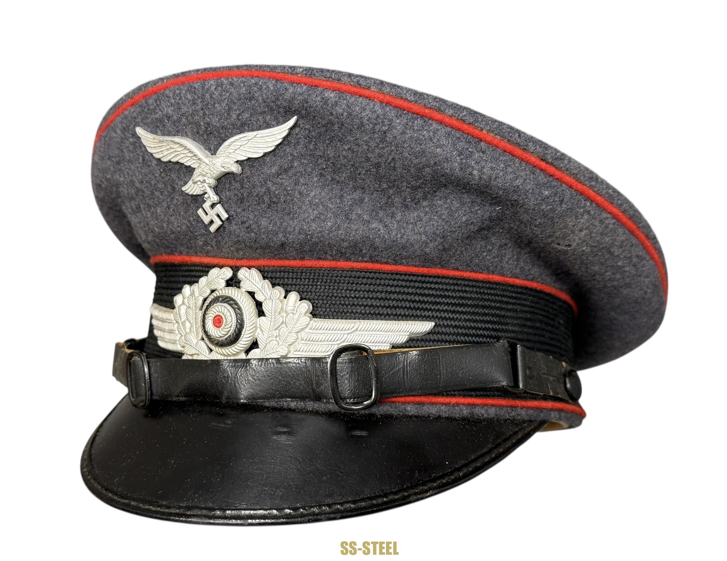 Luftwaffe EM NCO FLAK Visor 1938 - Image 6