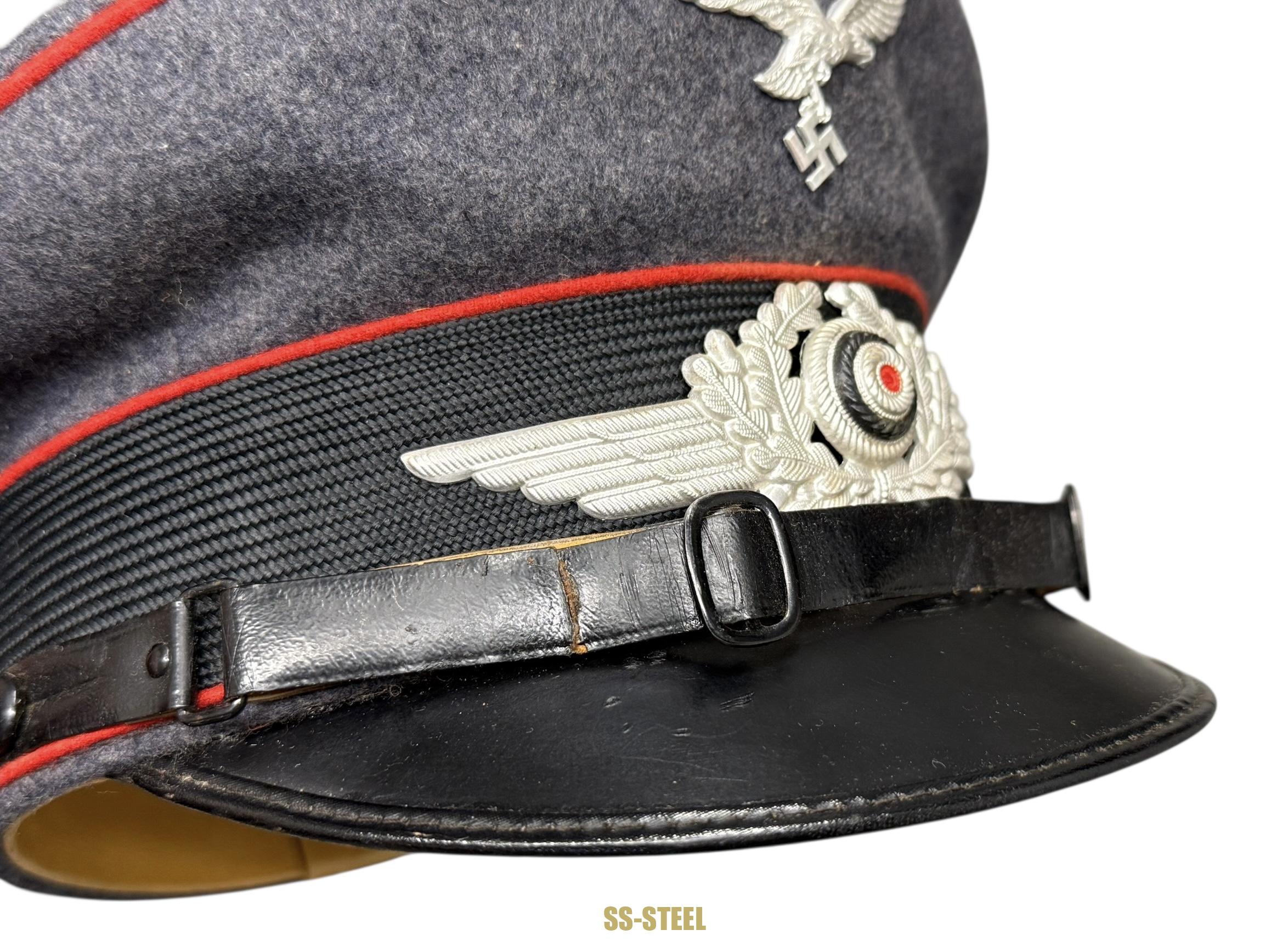 Luftwaffe EM NCO FLAK Visor 1938 - Image 10