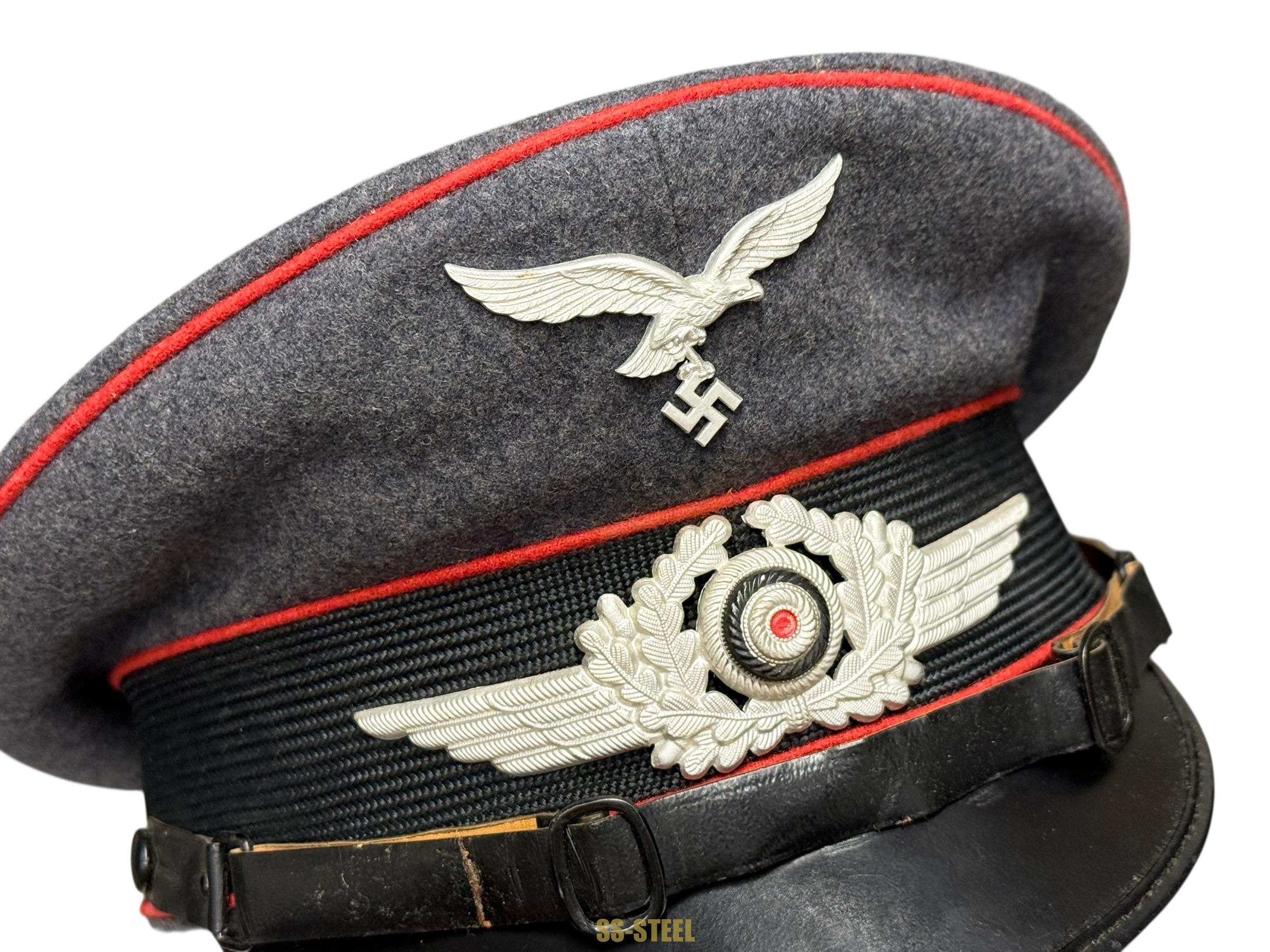 Luftwaffe EM NCO FLAK Visor 1938 - Image 20