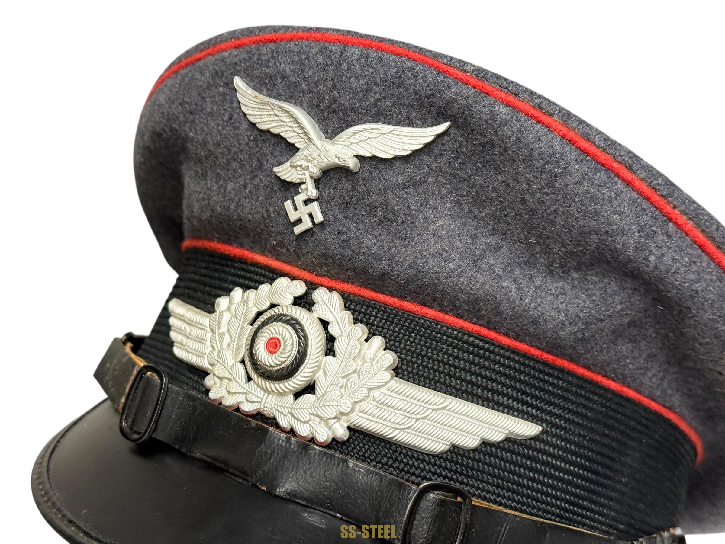 Luftwaffe EM NCO FLAK Visor 1938 - Image 21