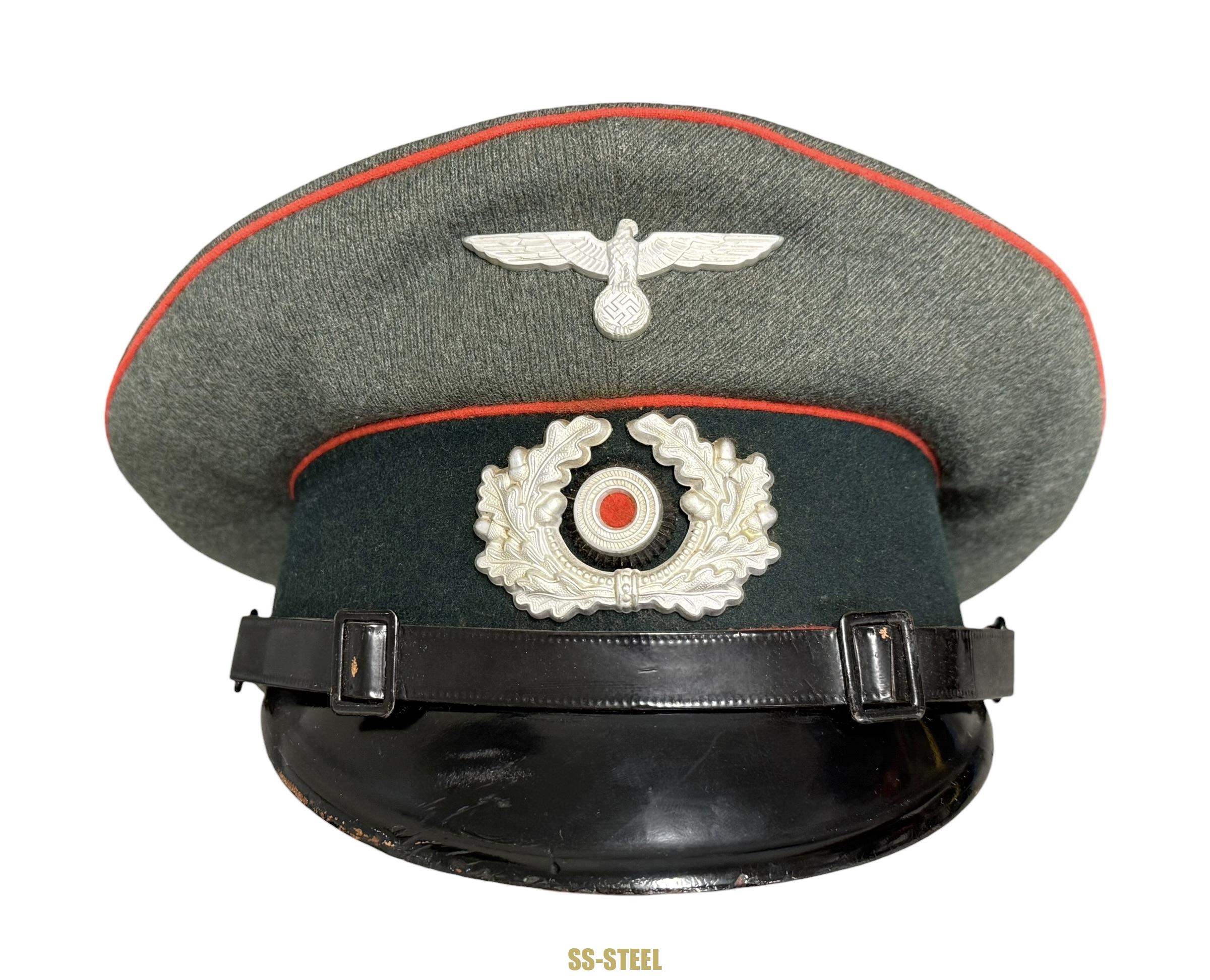 Heer Artillery EM NCO Visor -1938 DRESDEN - Image 2
