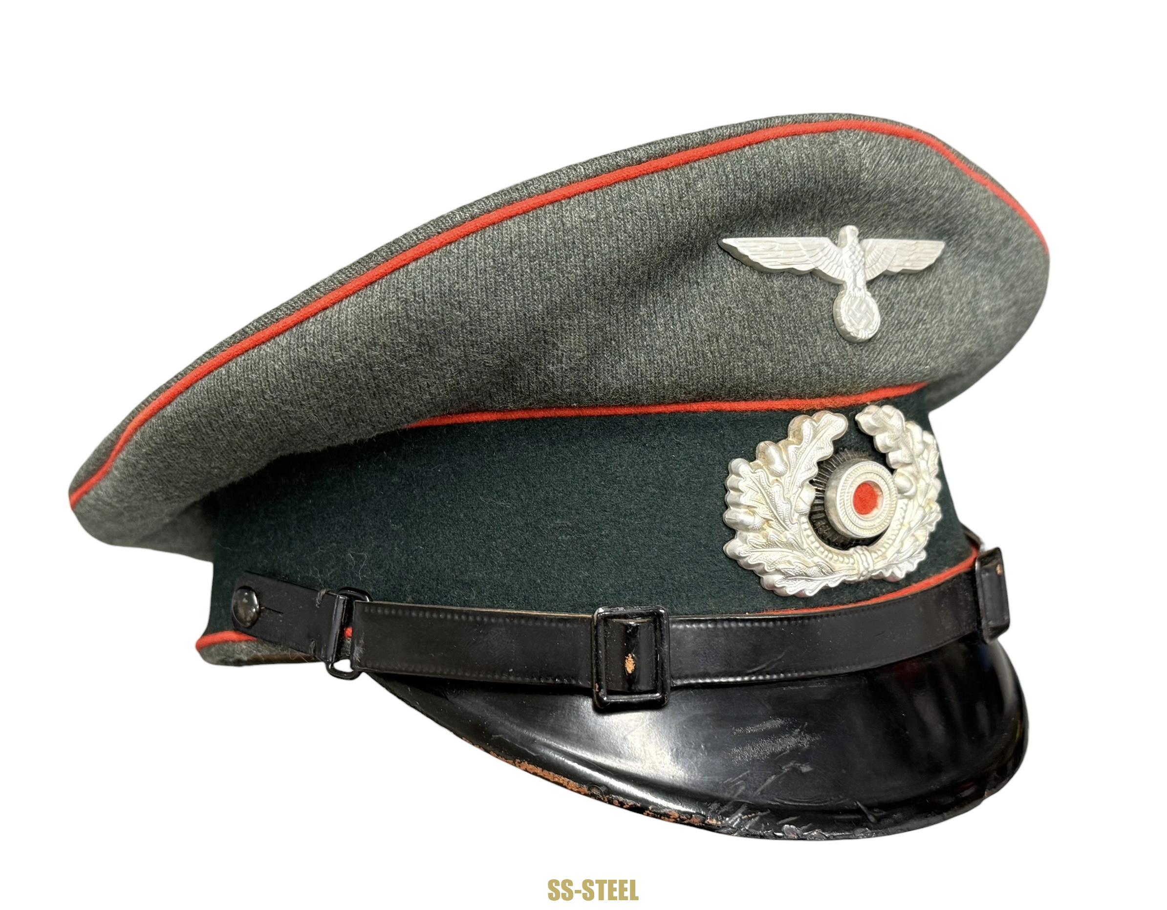 Heer Artillery EM NCO Visor -1938 DRESDEN - Image 4