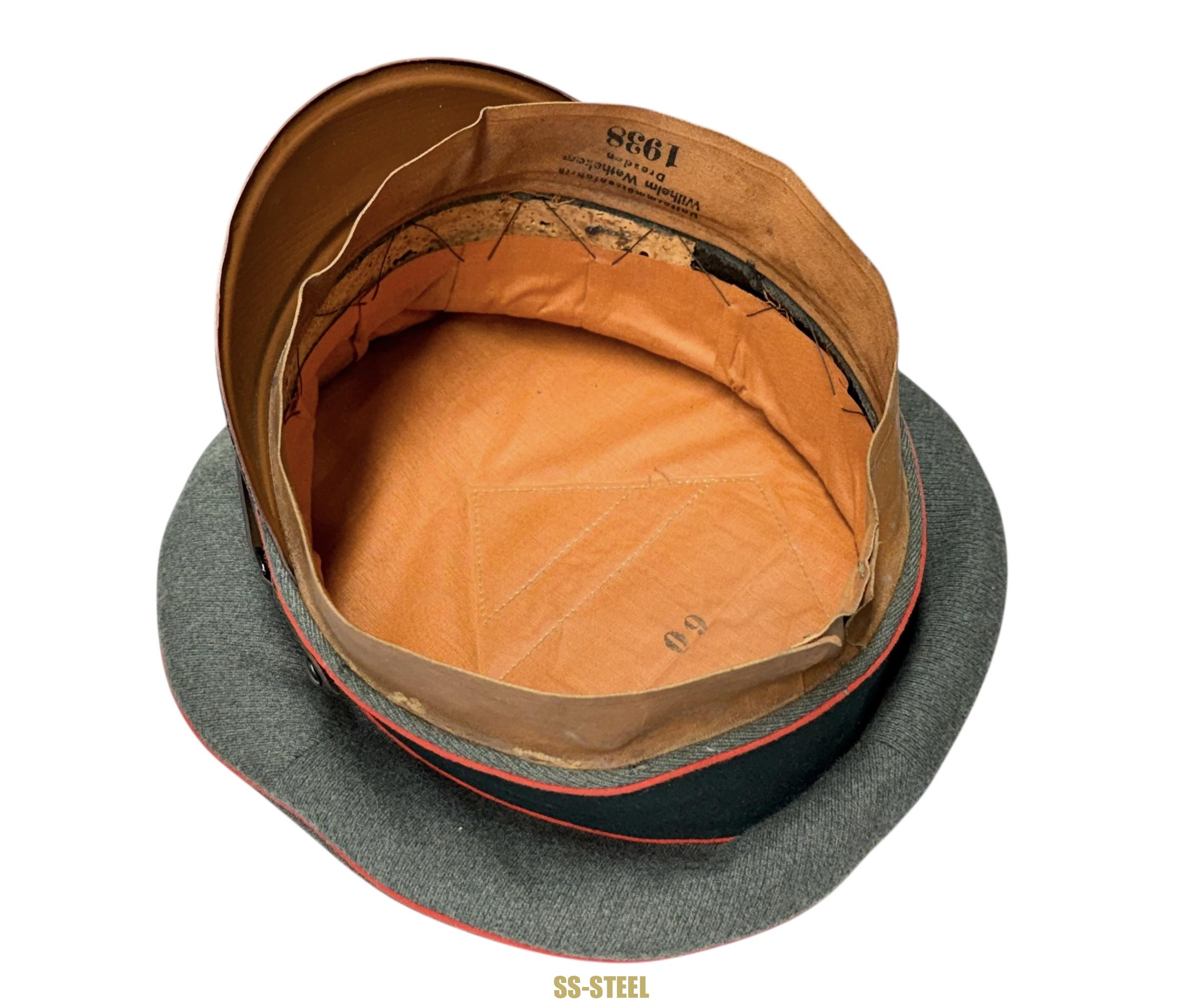 Heer Artillery EM NCO Visor -1938 DRESDEN - Image 13