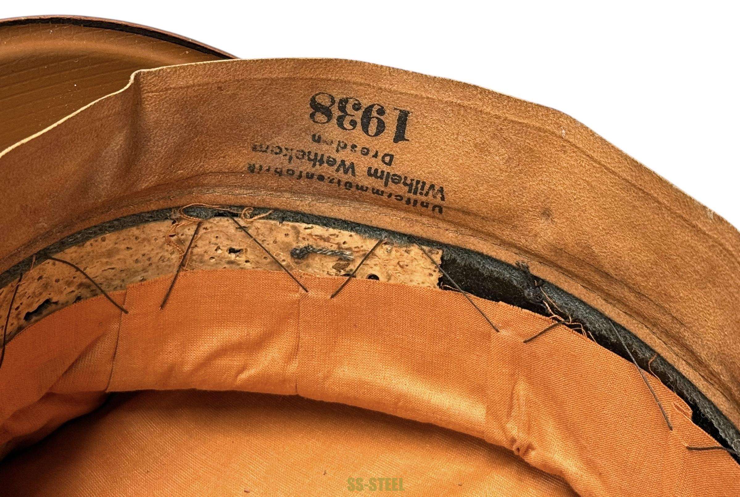 Heer Artillery EM NCO Visor -1938 DRESDEN - Image 14