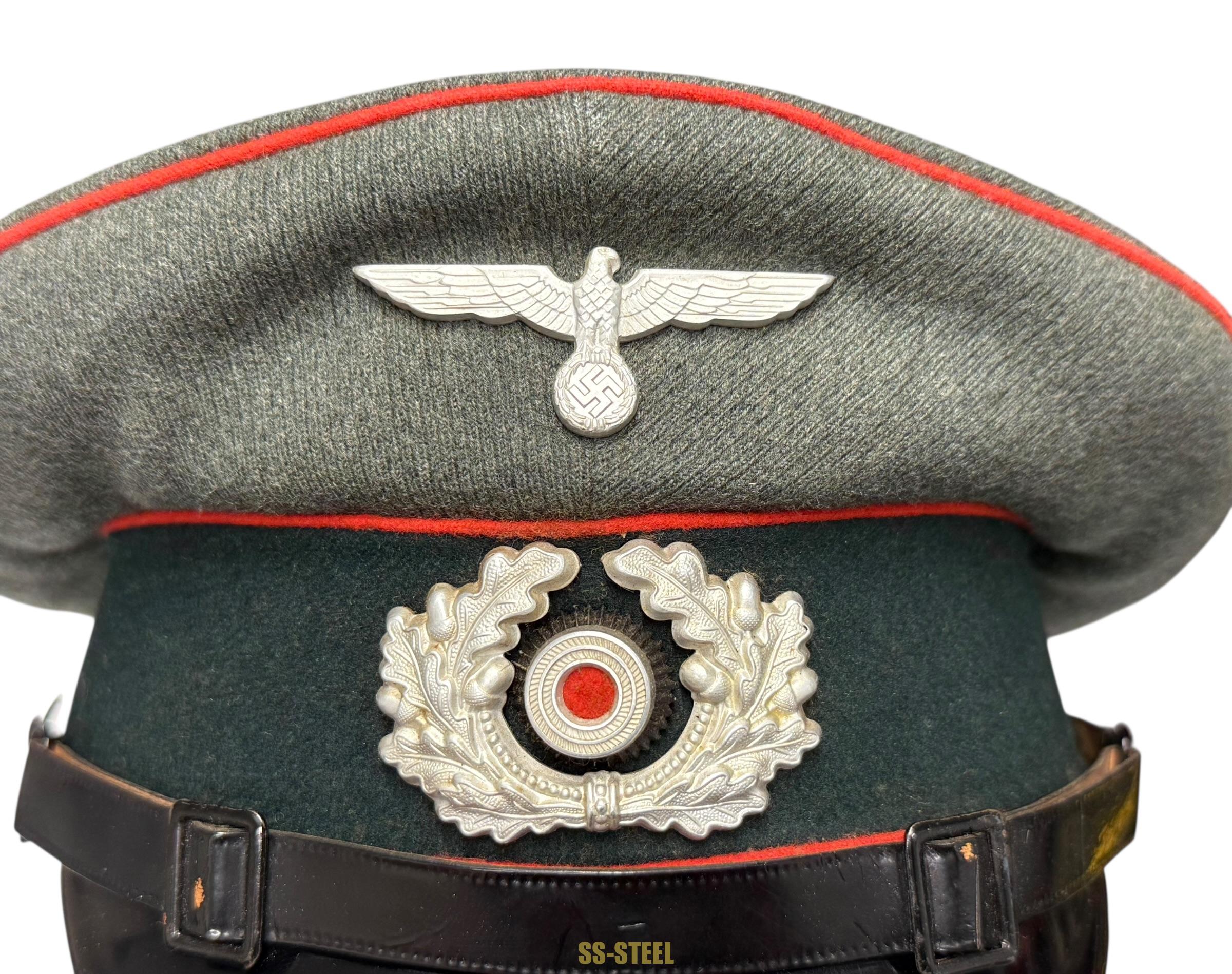 Heer Artillery EM NCO Visor -1938 DRESDEN - Image 17