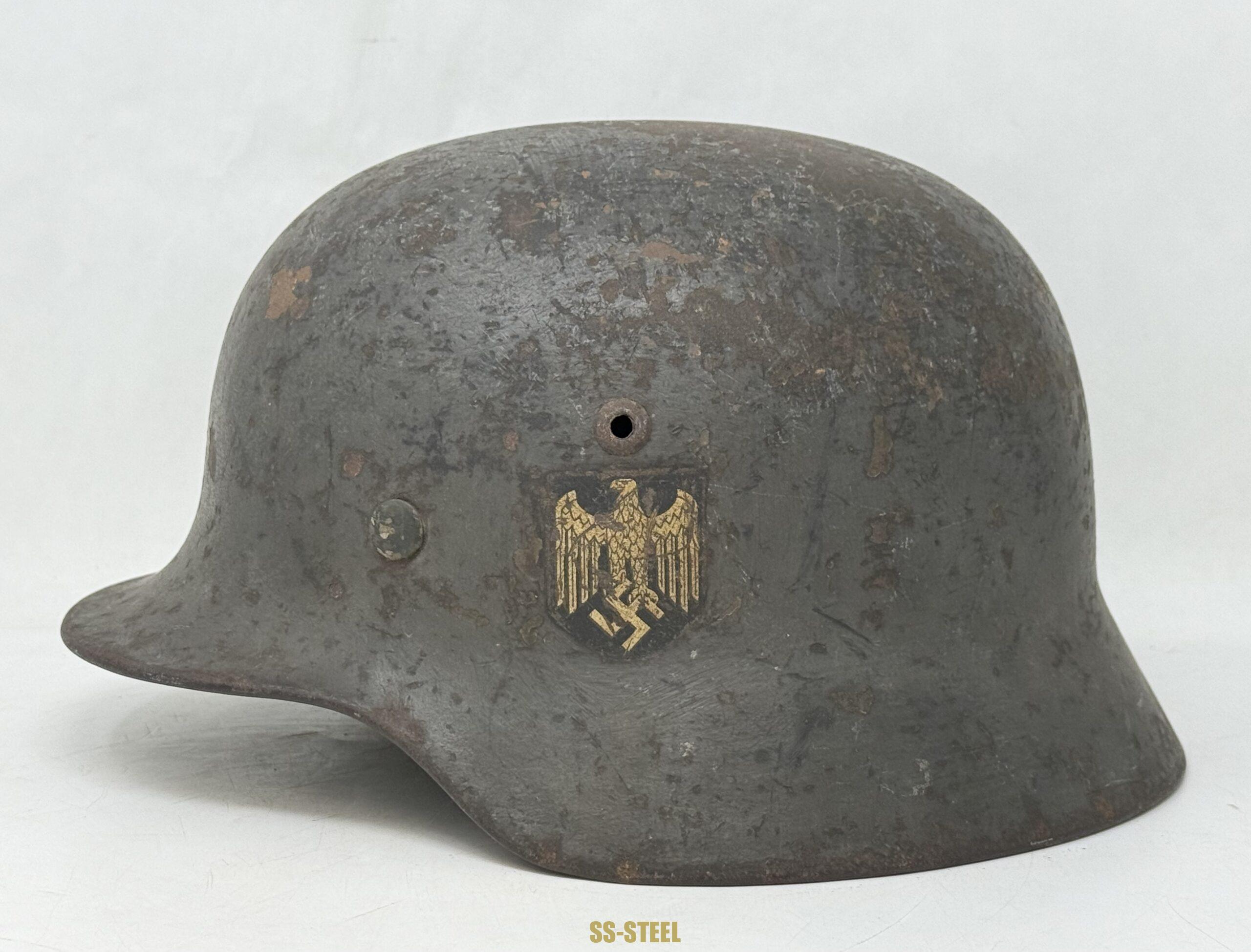 M35 Heer Single Decal Helmet -Coastal Artillery - Image 2