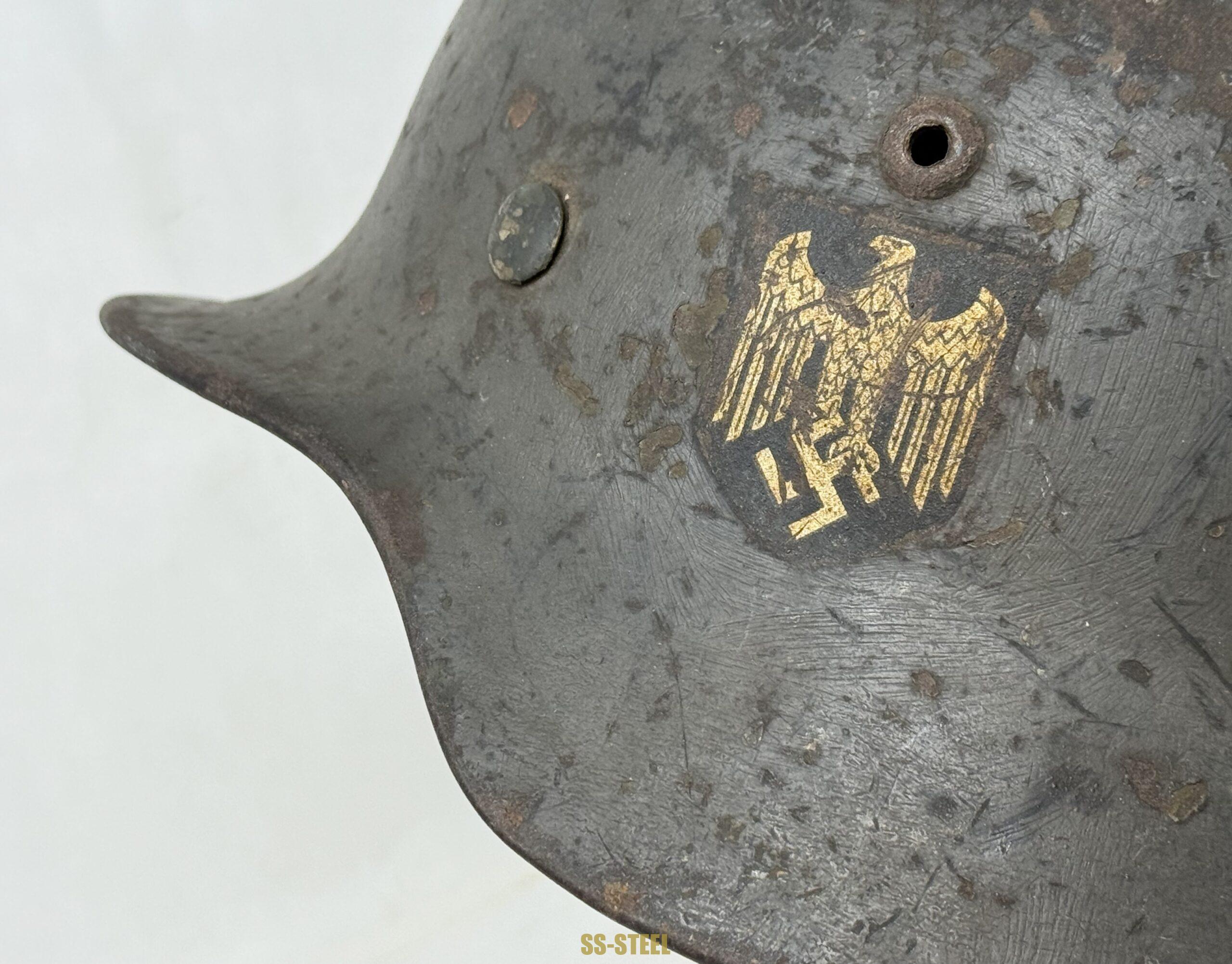 M35 Heer Single Decal Helmet -Coastal Artillery - Image 18