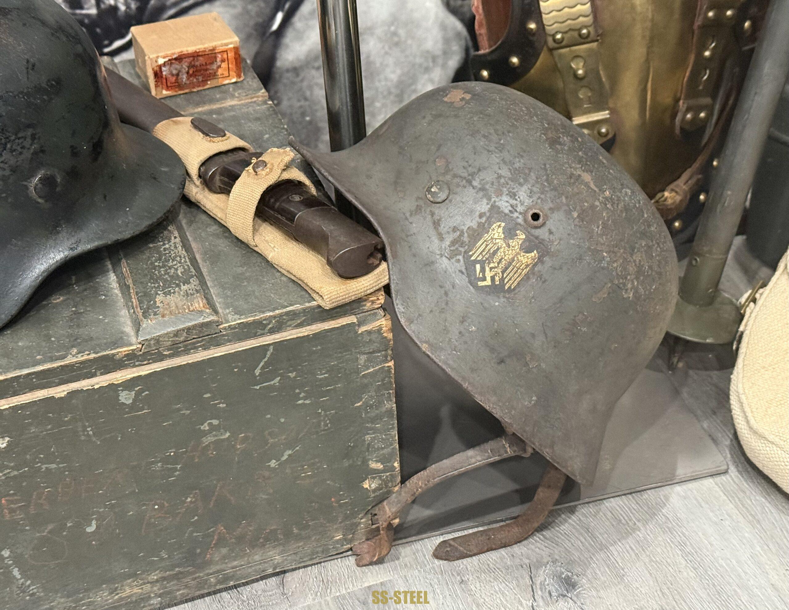 (T.G.) M35 Heer Single Decal Helmet -Coastal Artillery - Image 22