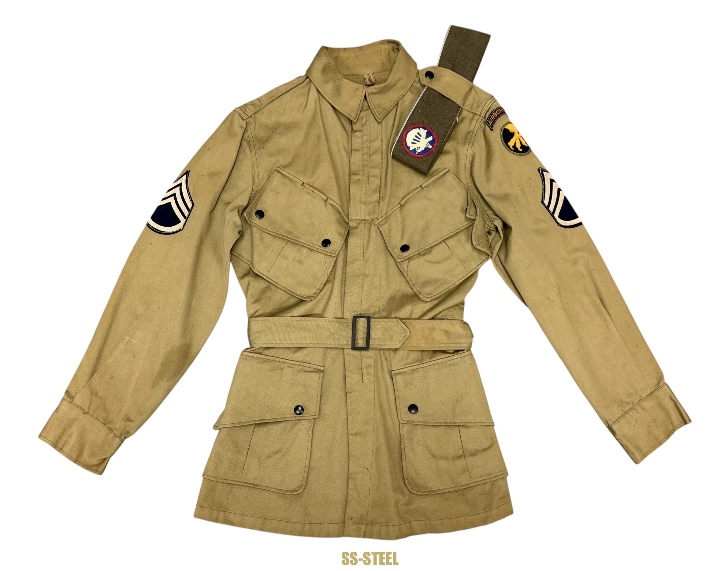 US 17th Airborne M42 Paratrooper Jump Jacket - Image 30