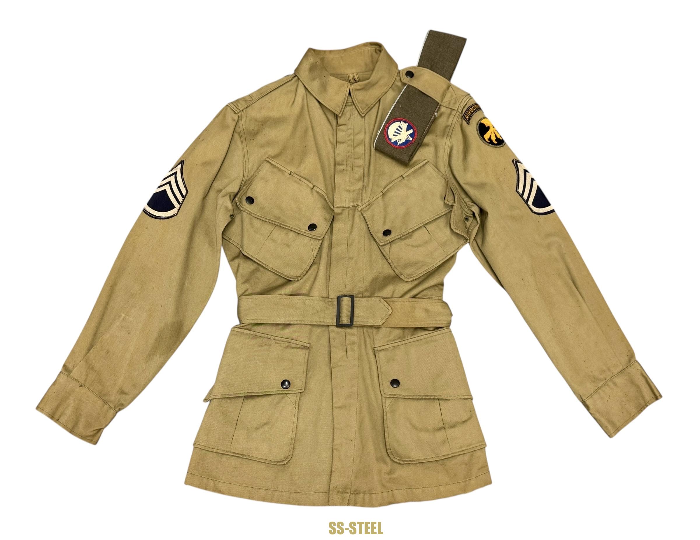 US 17th Airborne M42 Paratrooper Jump Jacket
