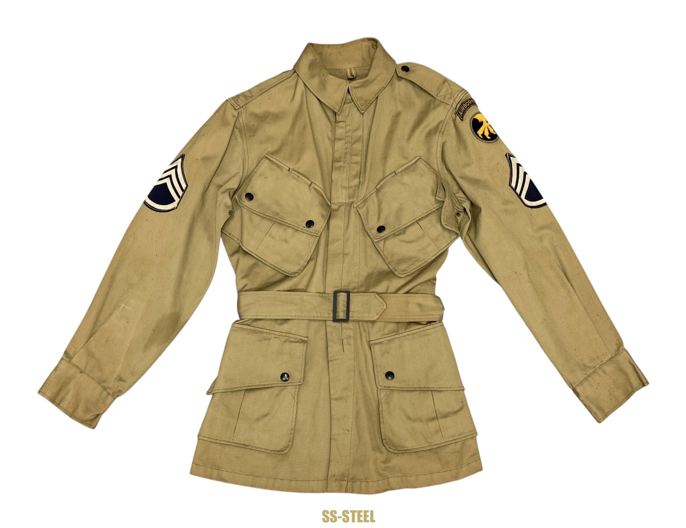 ジャケット・アウター SIVA 2017AW AIRBORNE SMOCK JUMP JACKET US 17th Airborne M42 Paratrooper Jump Jacket – SS-Steel Inc.