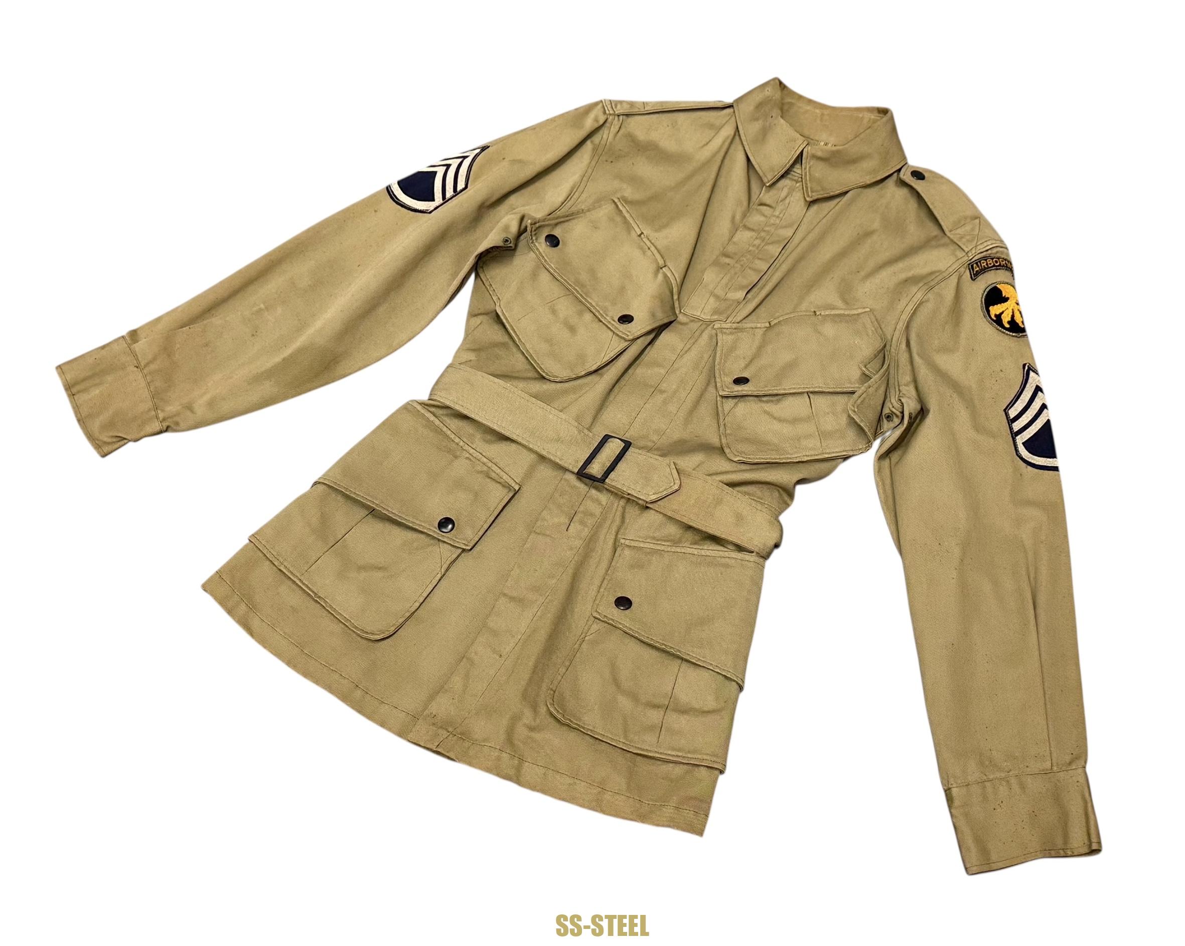 US 17th Airborne M42 Paratrooper Jump Jacket - Image 3