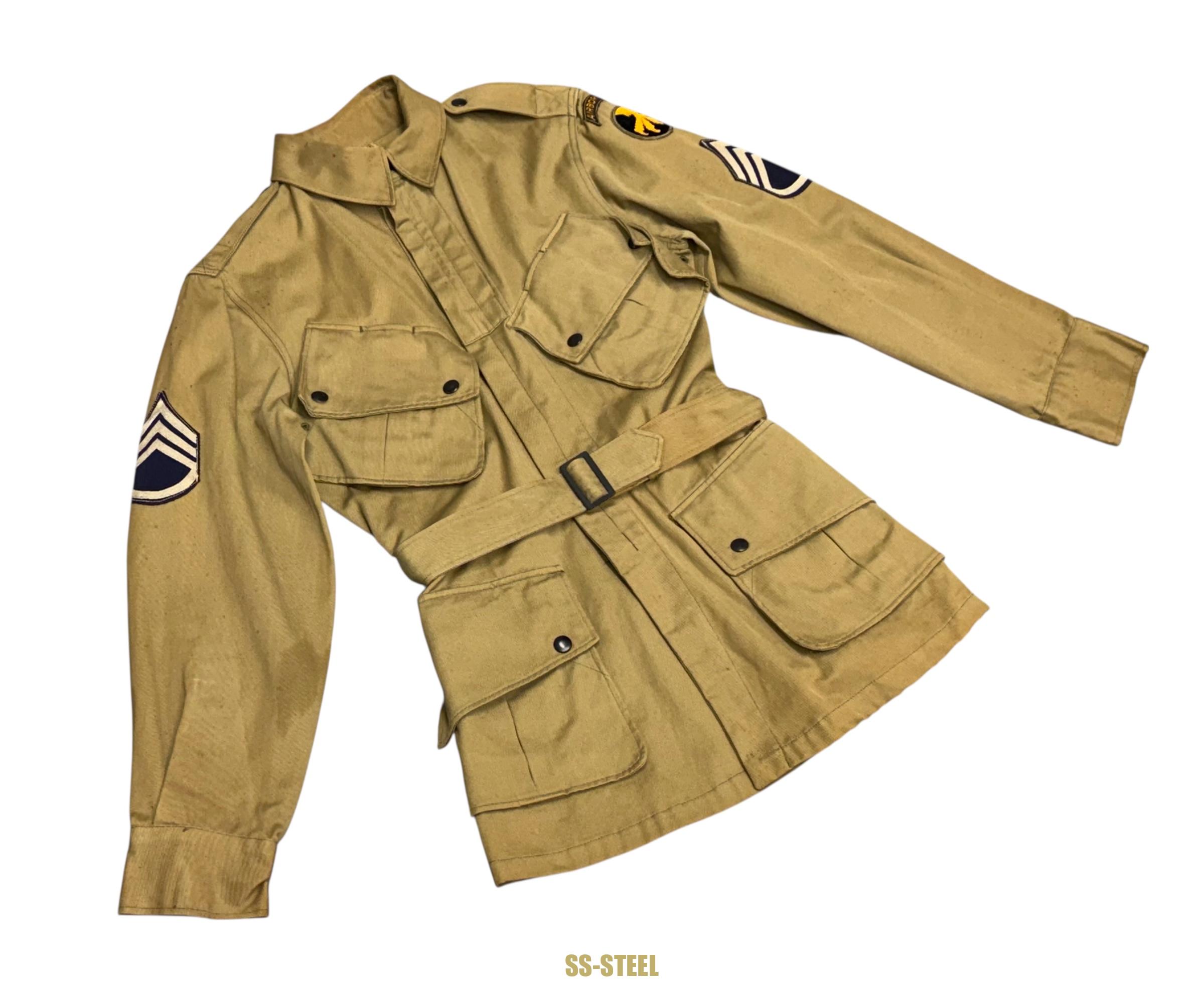 US 17th Airborne M42 Paratrooper Jump Jacket - Image 4