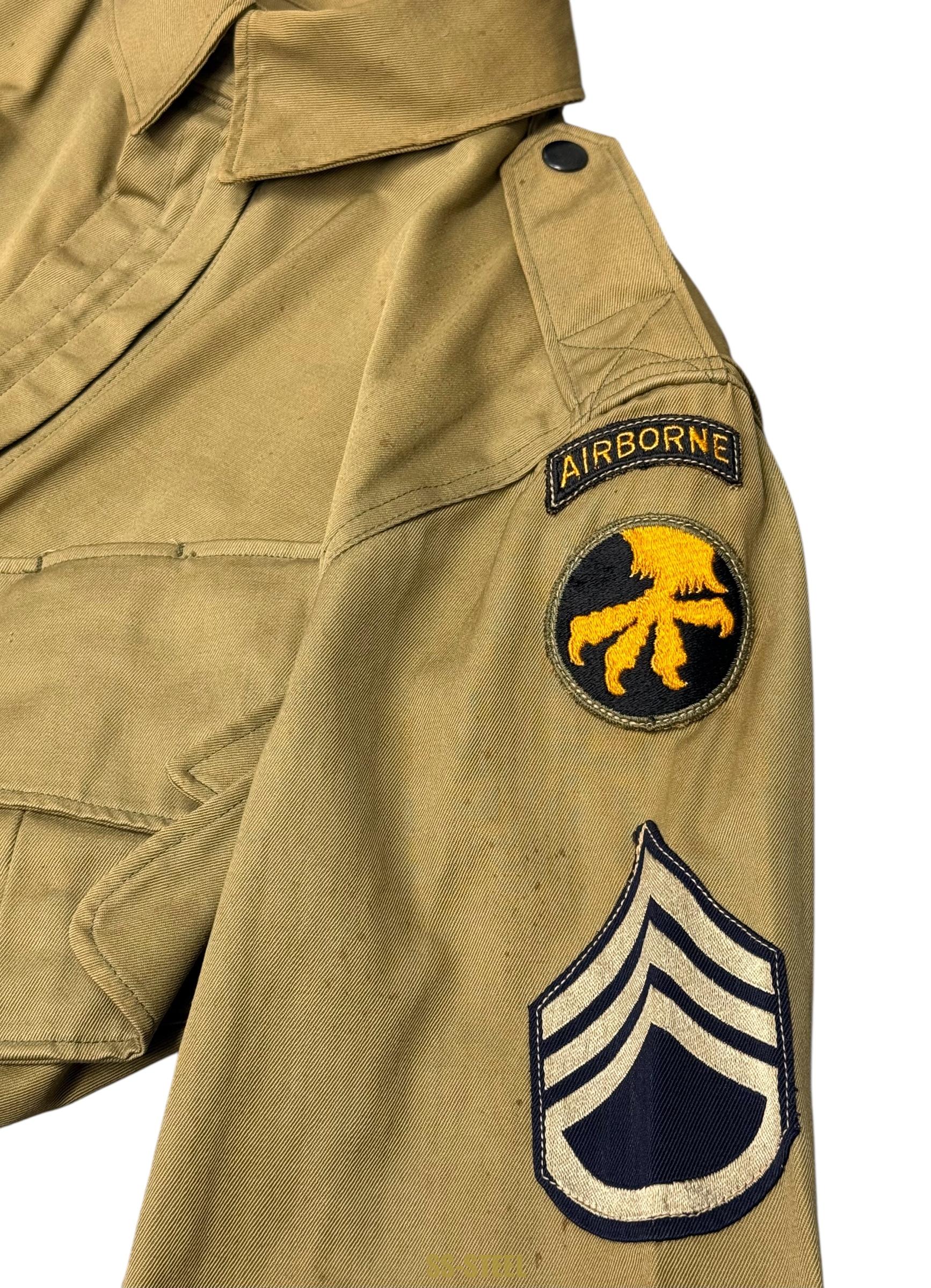US 17th Airborne M42 Paratrooper Jump Jacket - Image 8