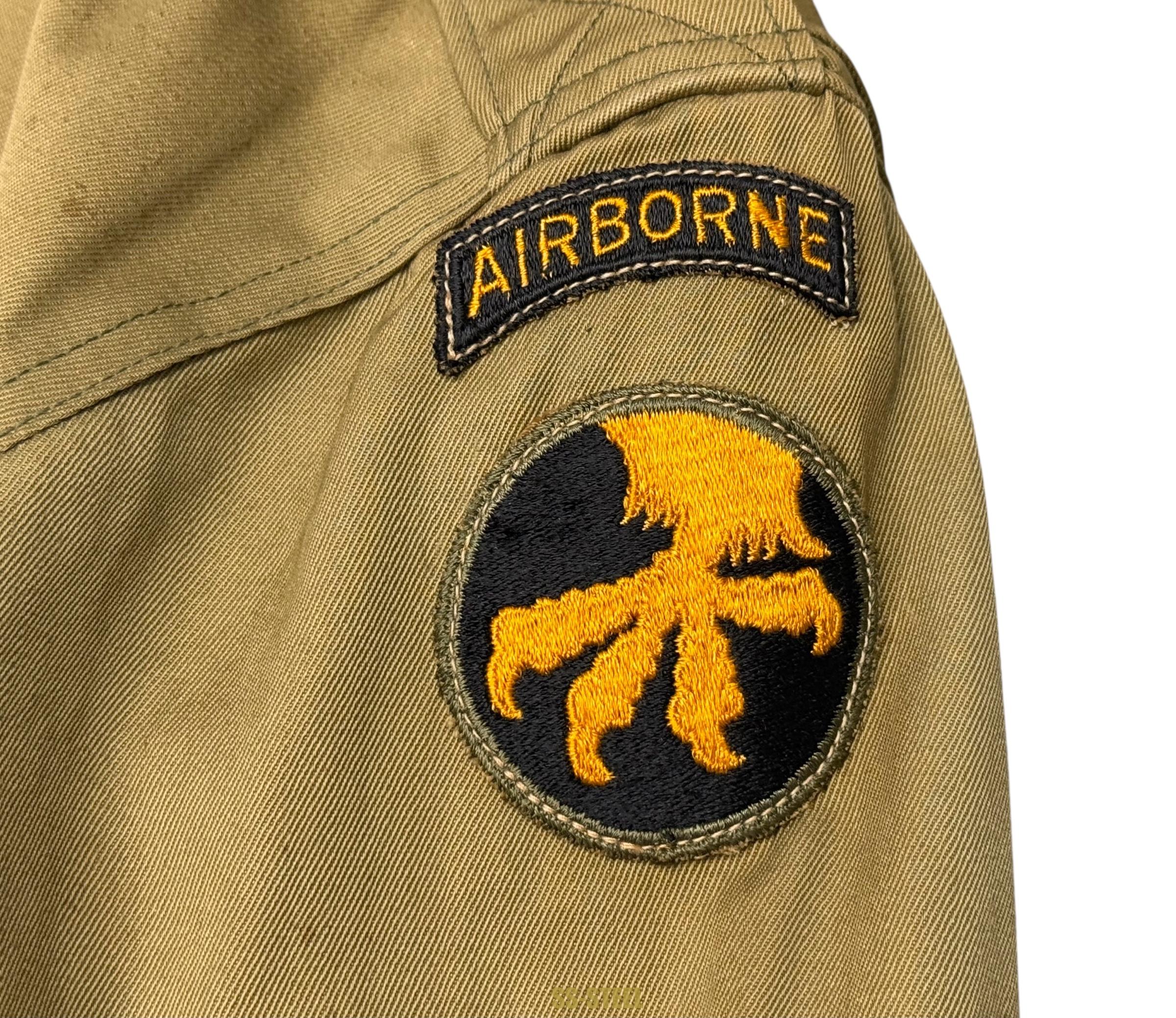 US 17th Airborne M42 Paratrooper Jump Jacket - Image 9
