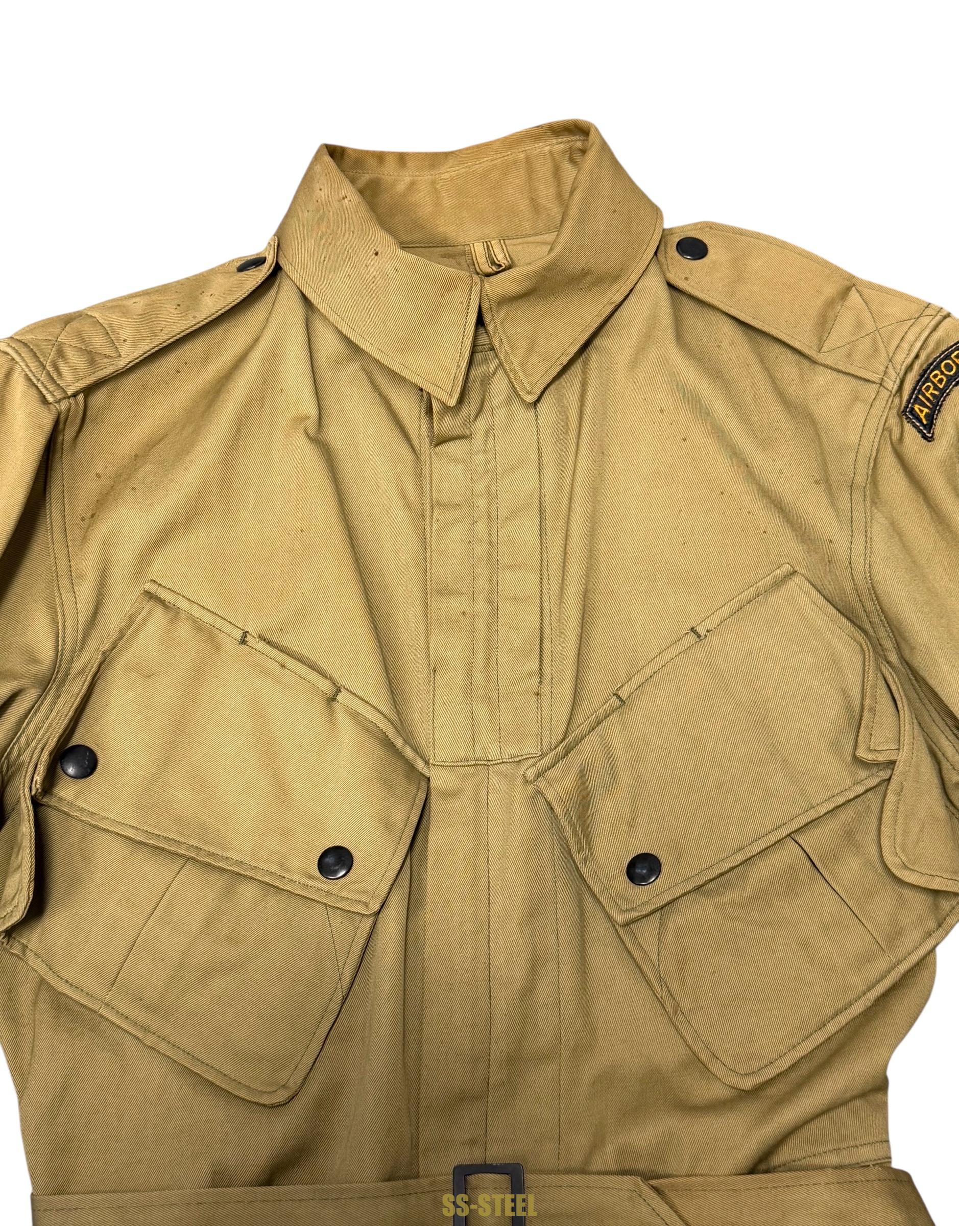 US 17th Airborne M42 Paratrooper Jump Jacket - Image 12