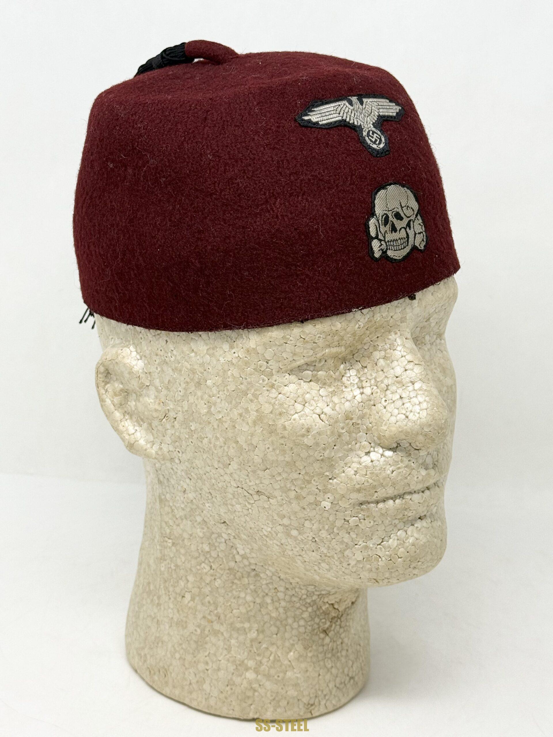 Service Used SS Fez with Prayer Hat - Image 2
