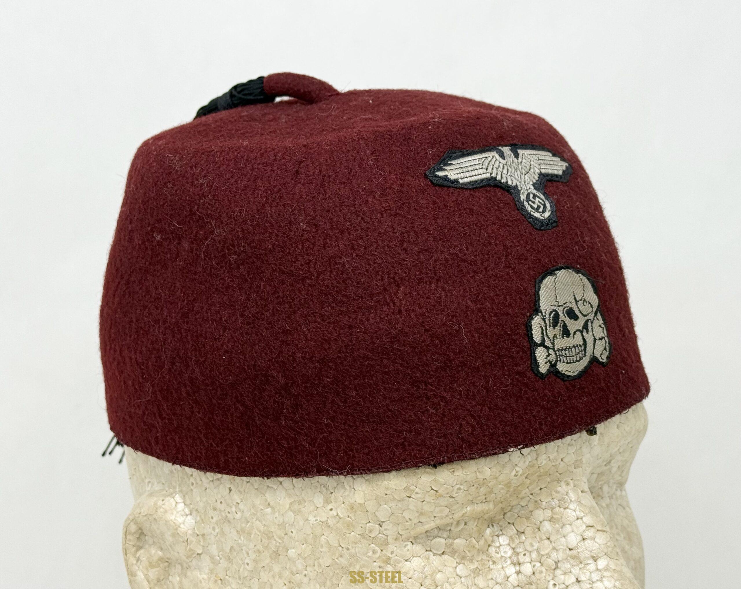 Service Used SS Fez with Prayer Hat - Image 3