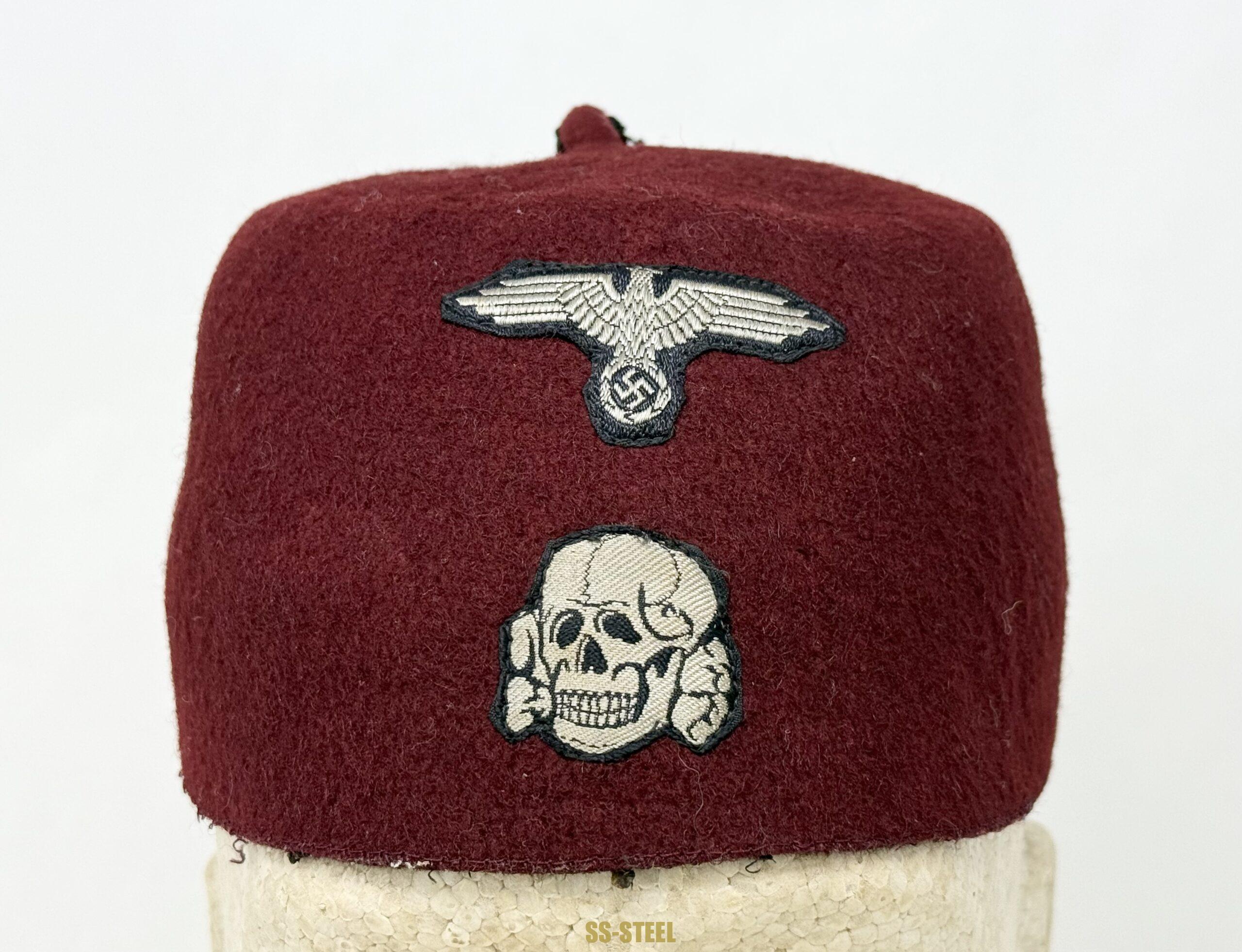 Service Used SS Fez with Prayer Hat - Image 4