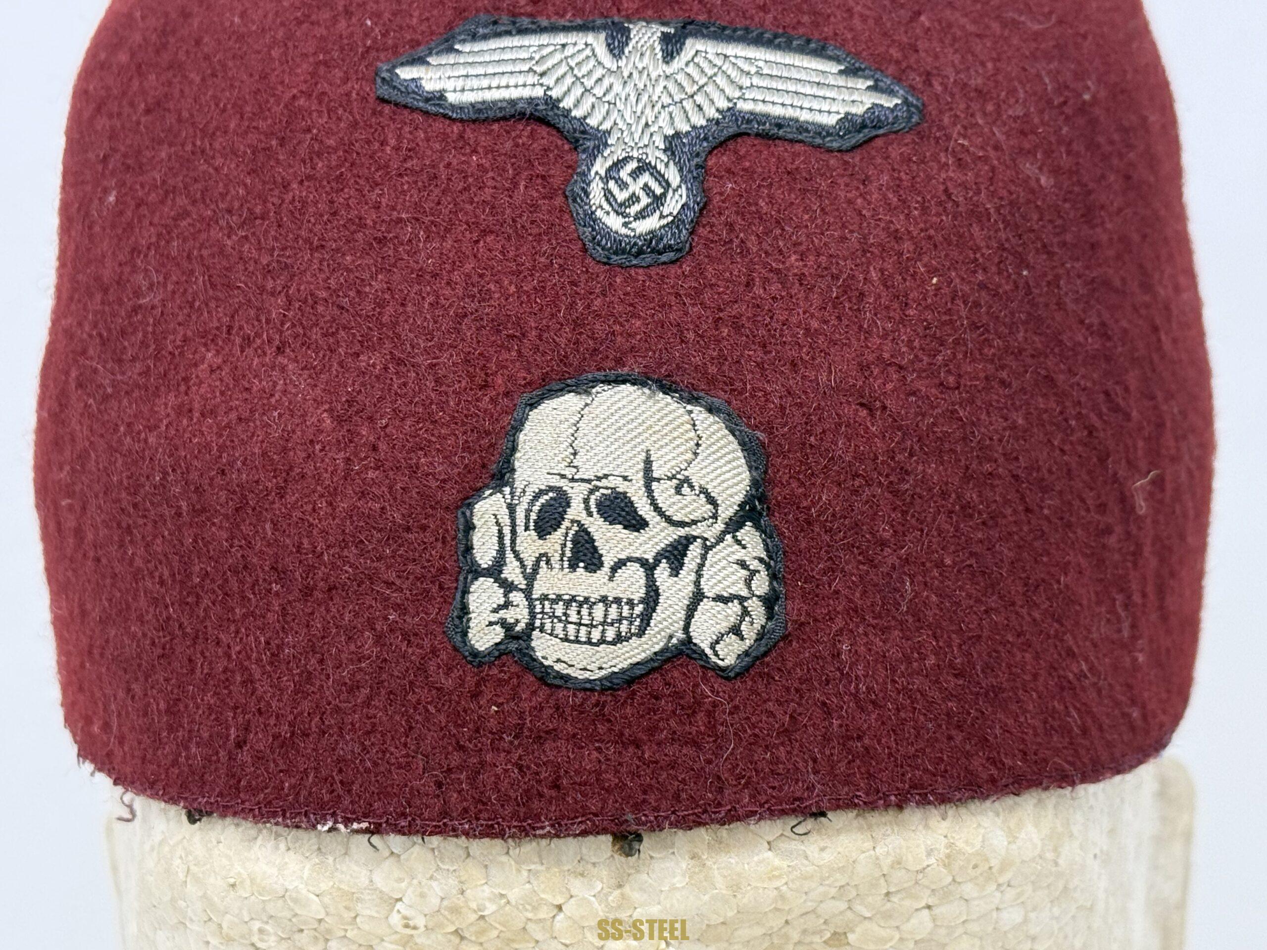 Service Used SS Fez with Prayer Hat - Image 7