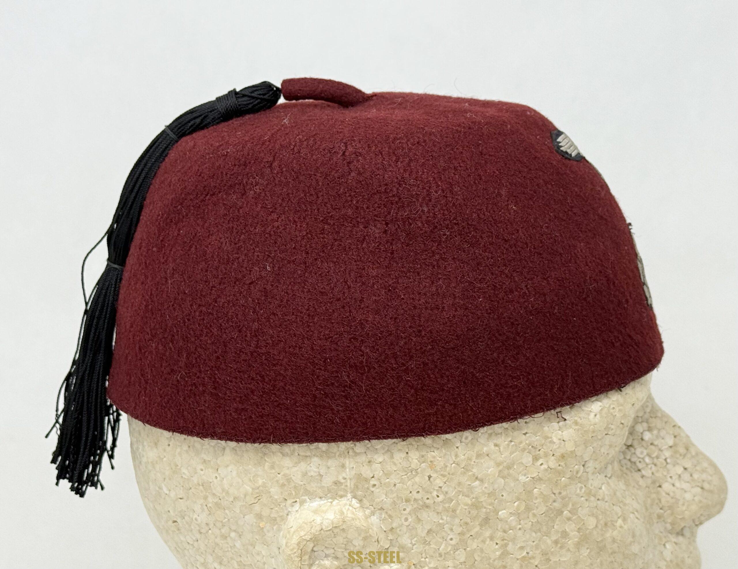 Service Used SS Fez with Prayer Hat - Image 10