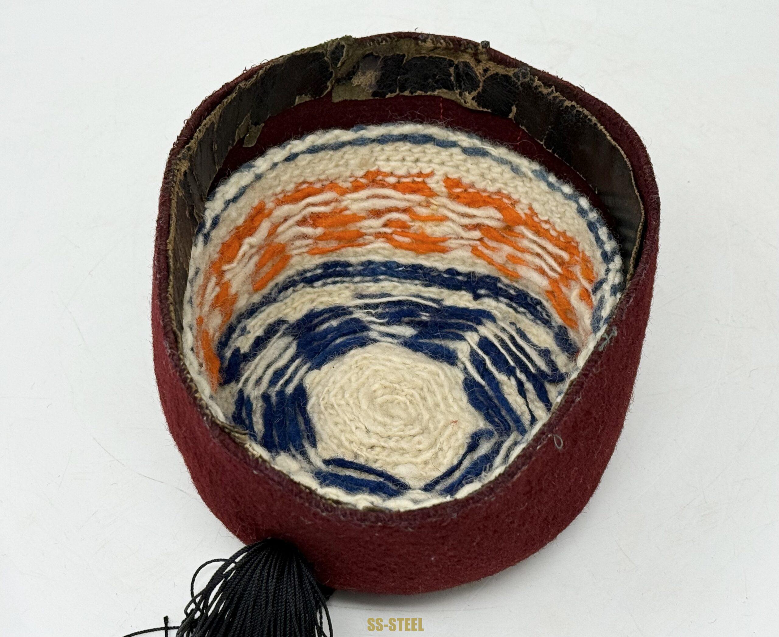Service Used SS Fez with Prayer Hat - Image 16