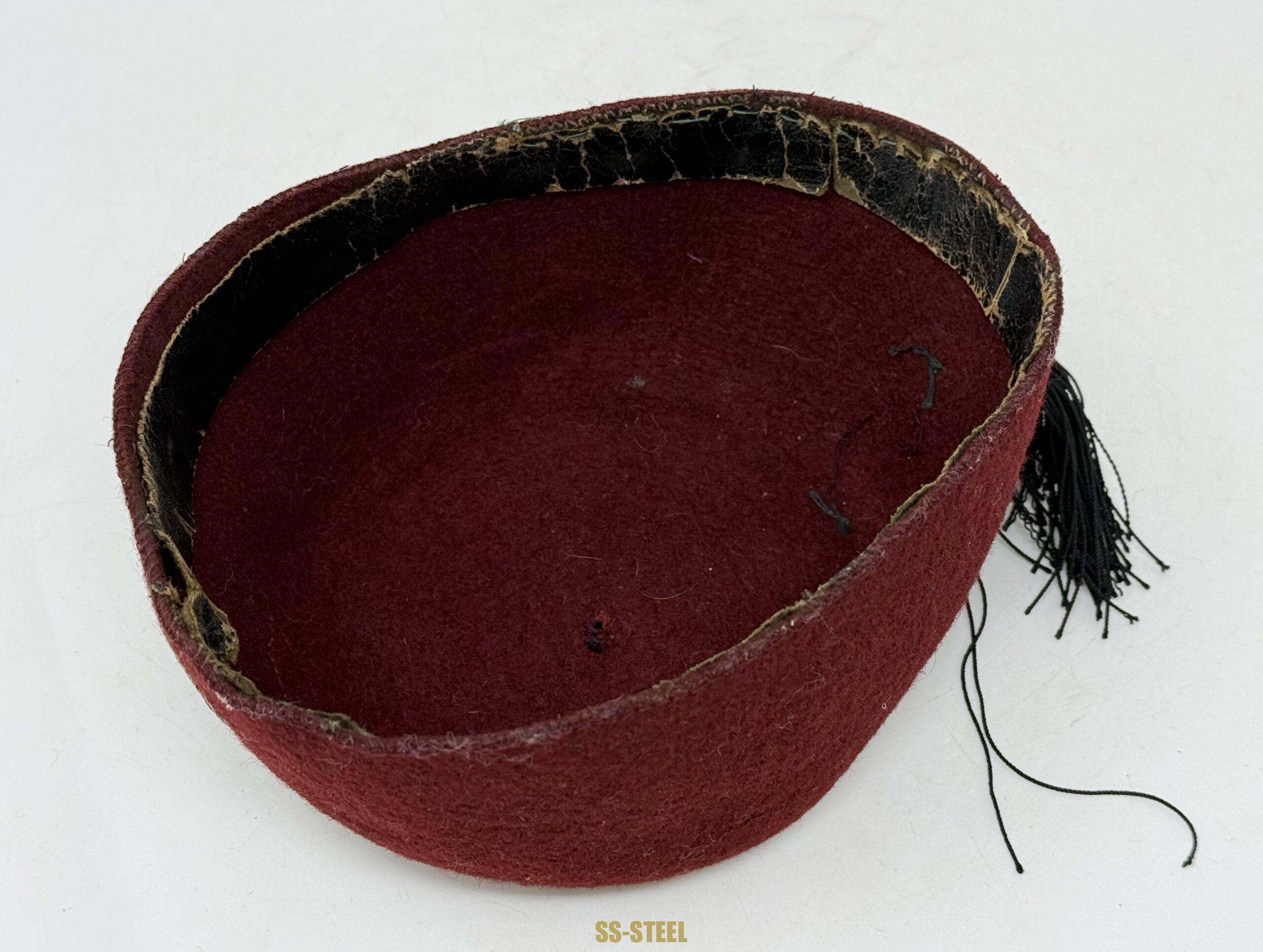 Service Used SS Fez with Prayer Hat - Image 17