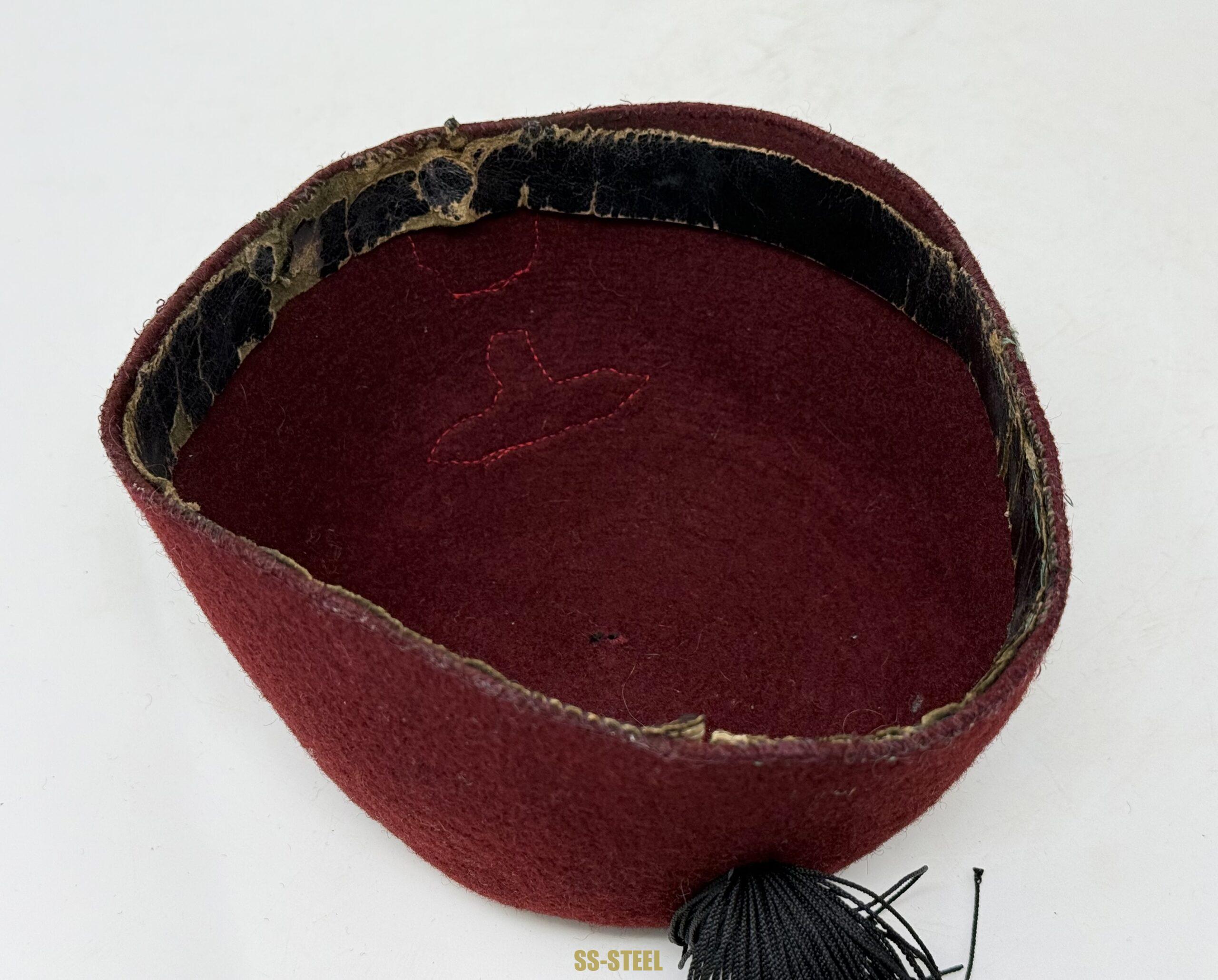 Service Used SS Fez with Prayer Hat - Image 18