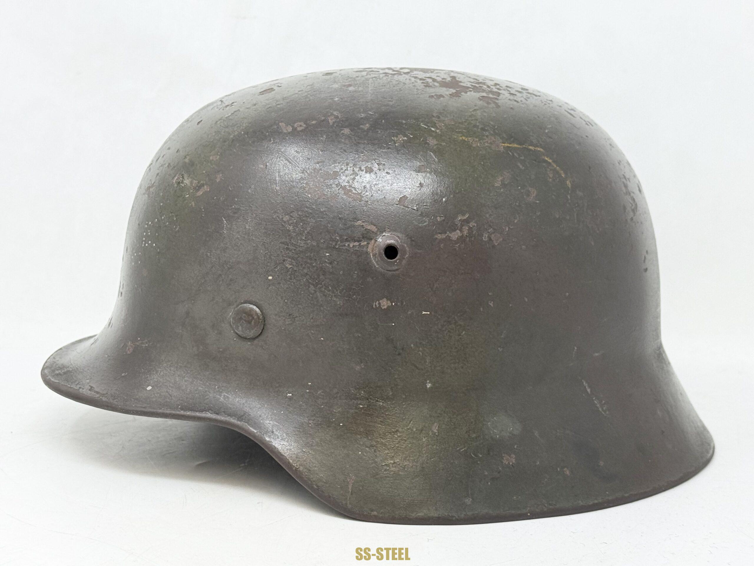 Luftwaffe M35 Unit/Named Camo Helmet - Image 16