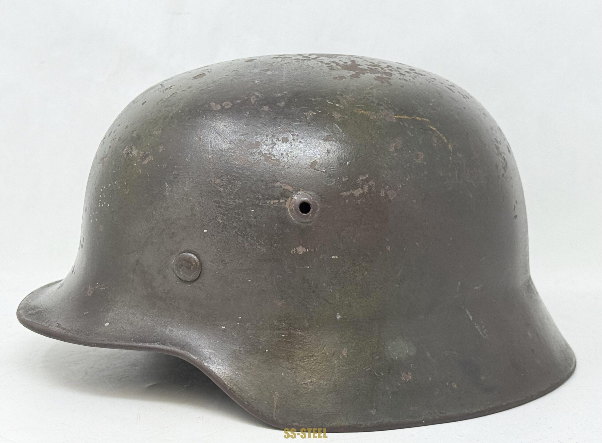 Luftwaffe M35 Unit/Named Camo Helmet - Image 2