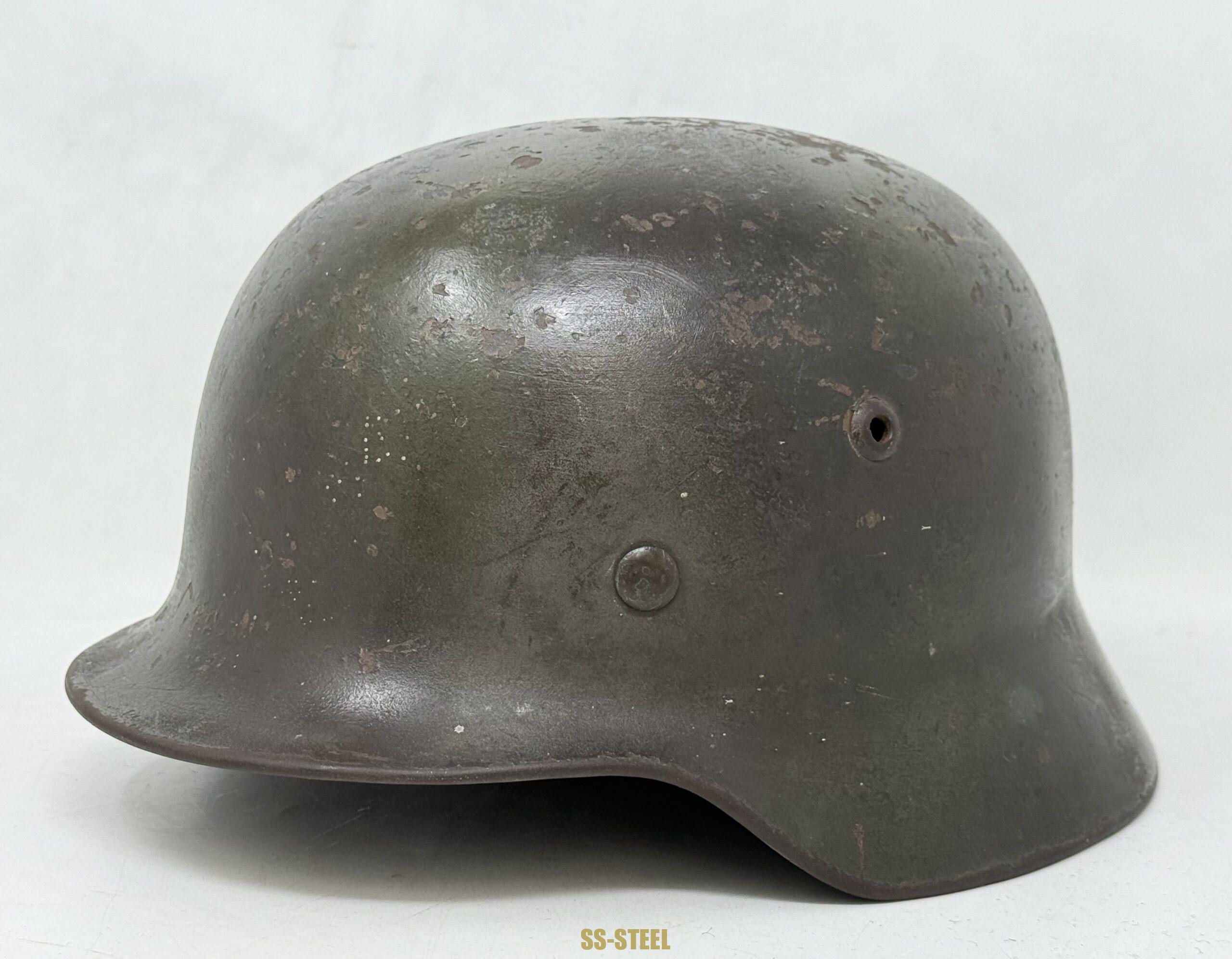 Luftwaffe M35 Unit/Named Camo Helmet - Image 3