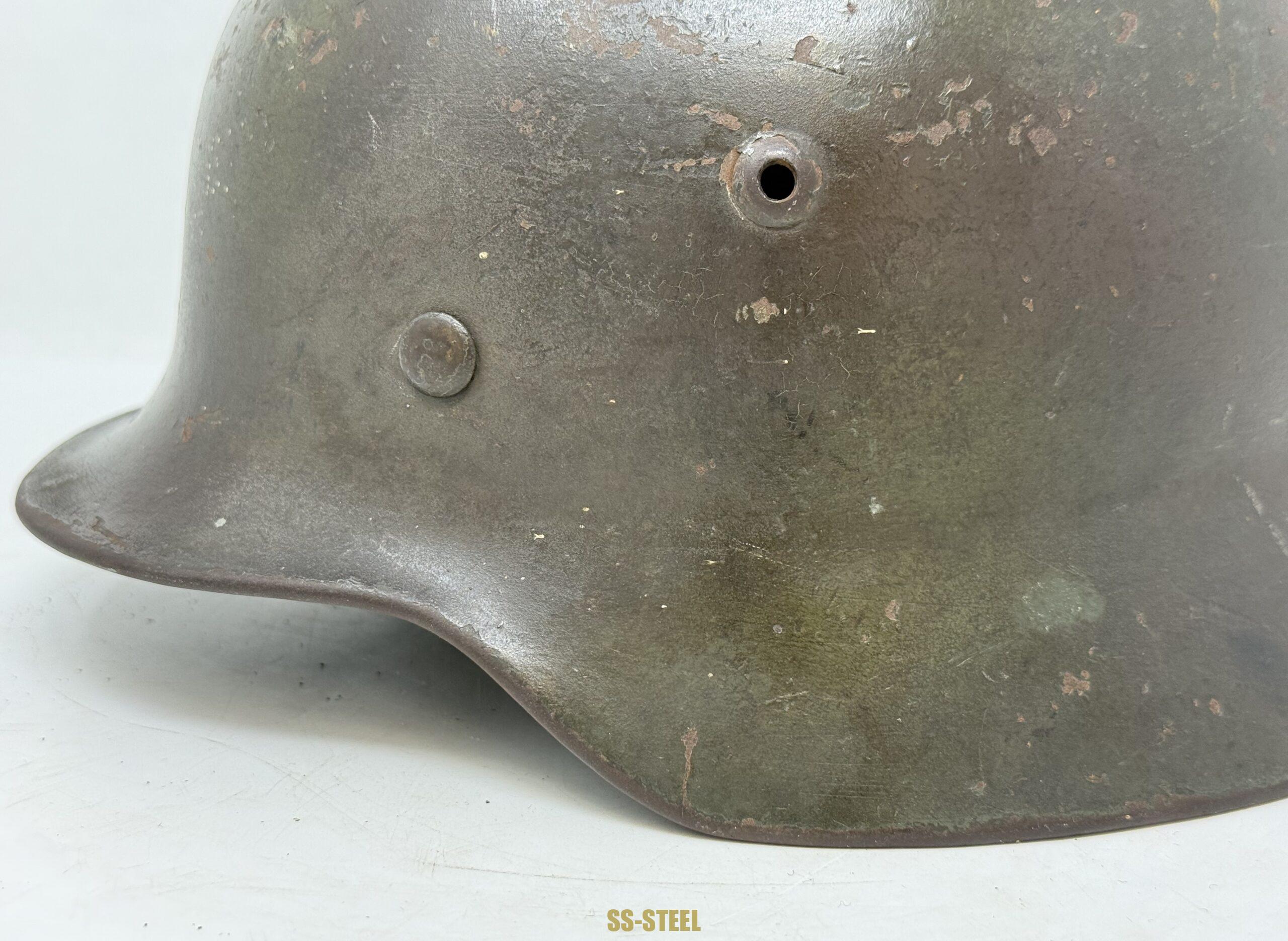 Luftwaffe M35 Unit/Named Camo Helmet - Image 18