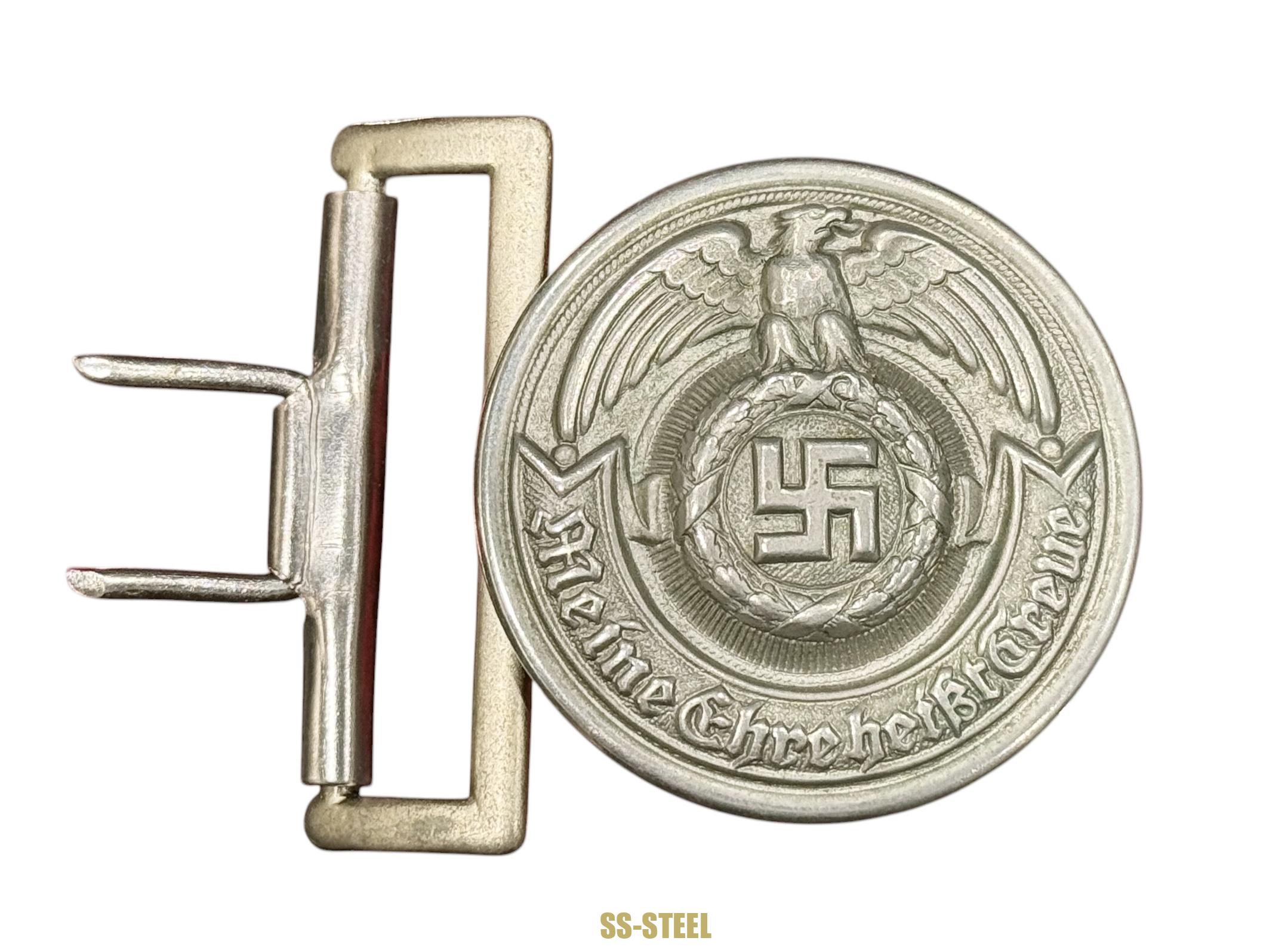 SS Officer Buckle Early Nickel Overhoff