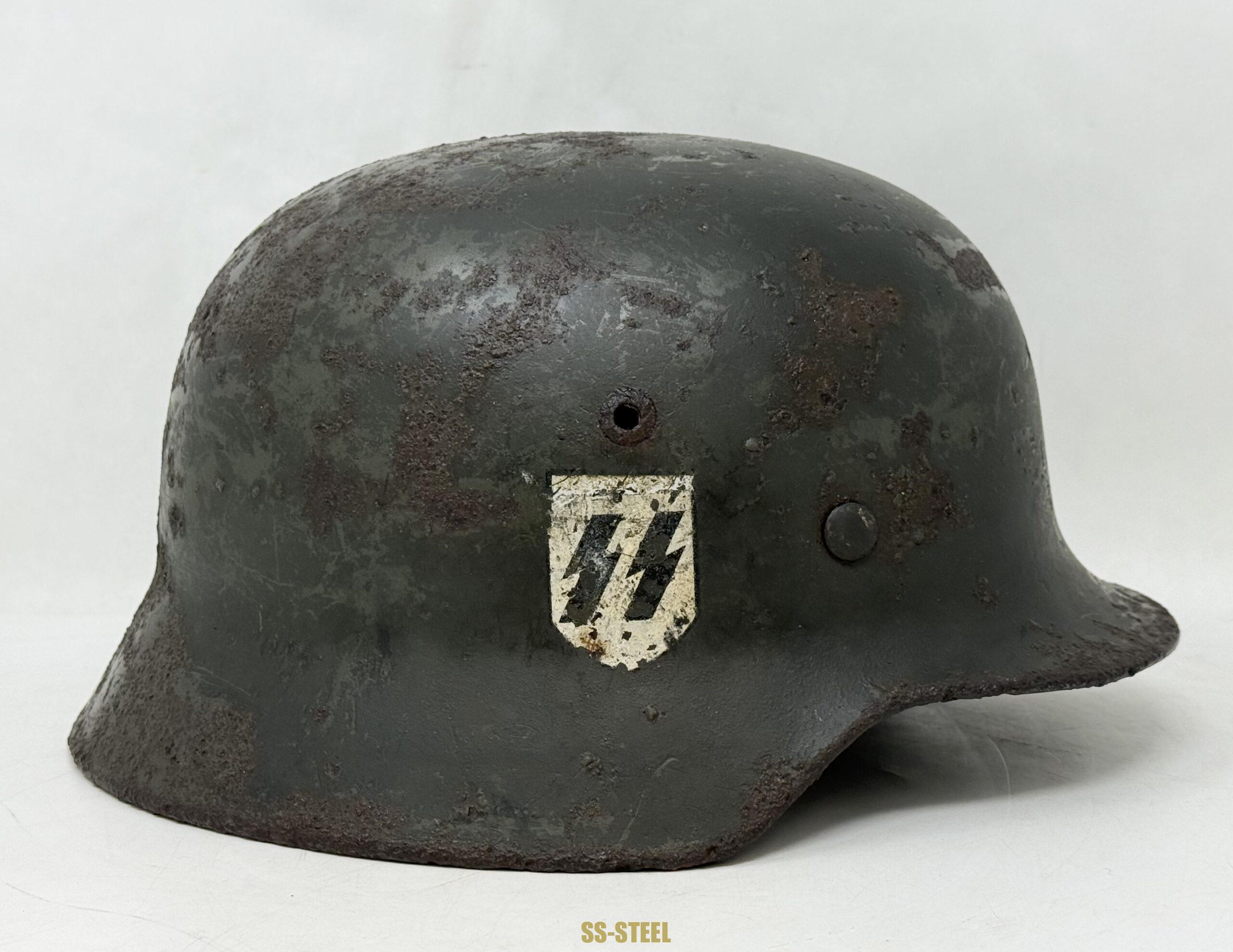 SS M35 Double Decal Helmet ET66 - Image 2