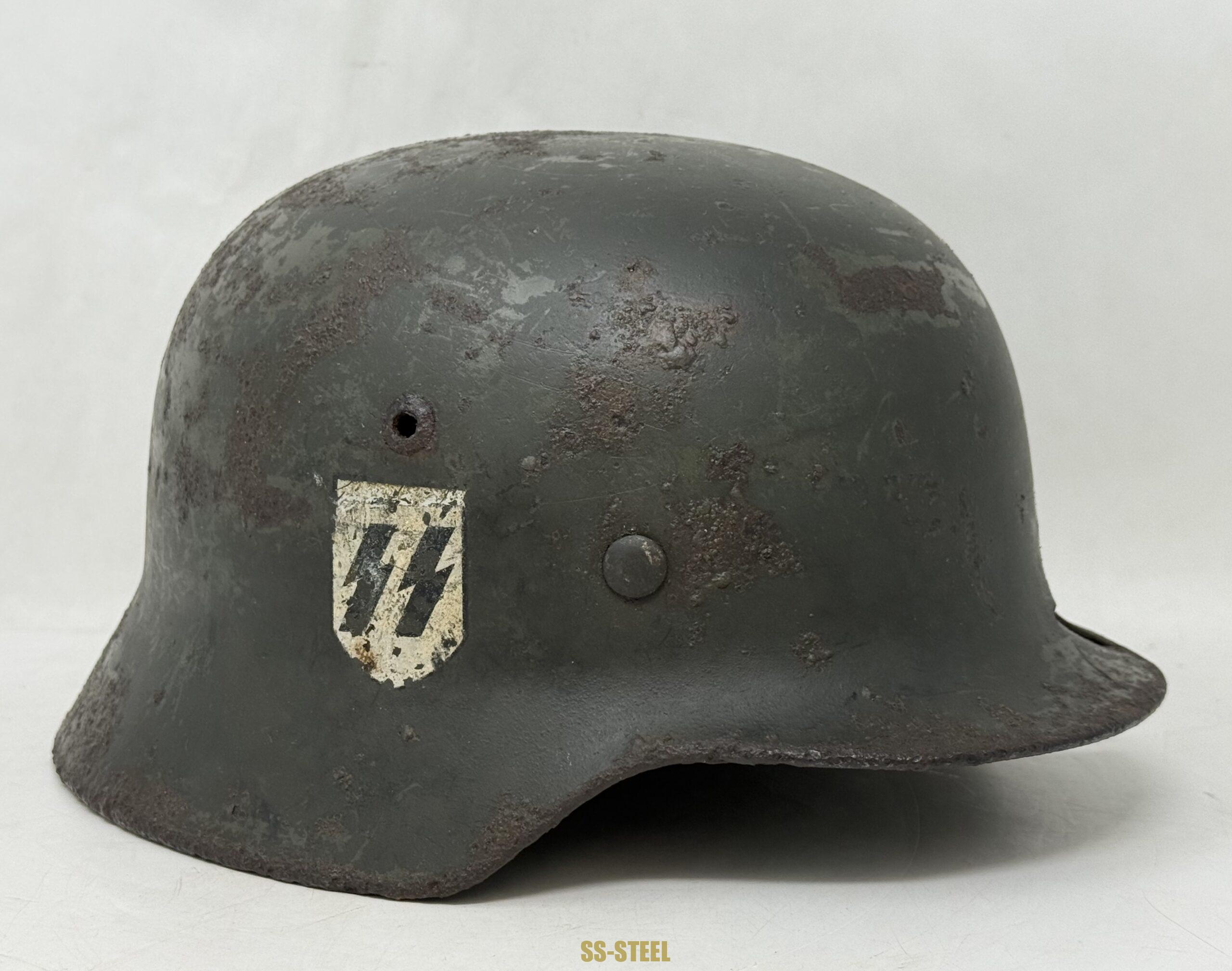 SS M35 Double Decal Helmet ET66 - Image 3