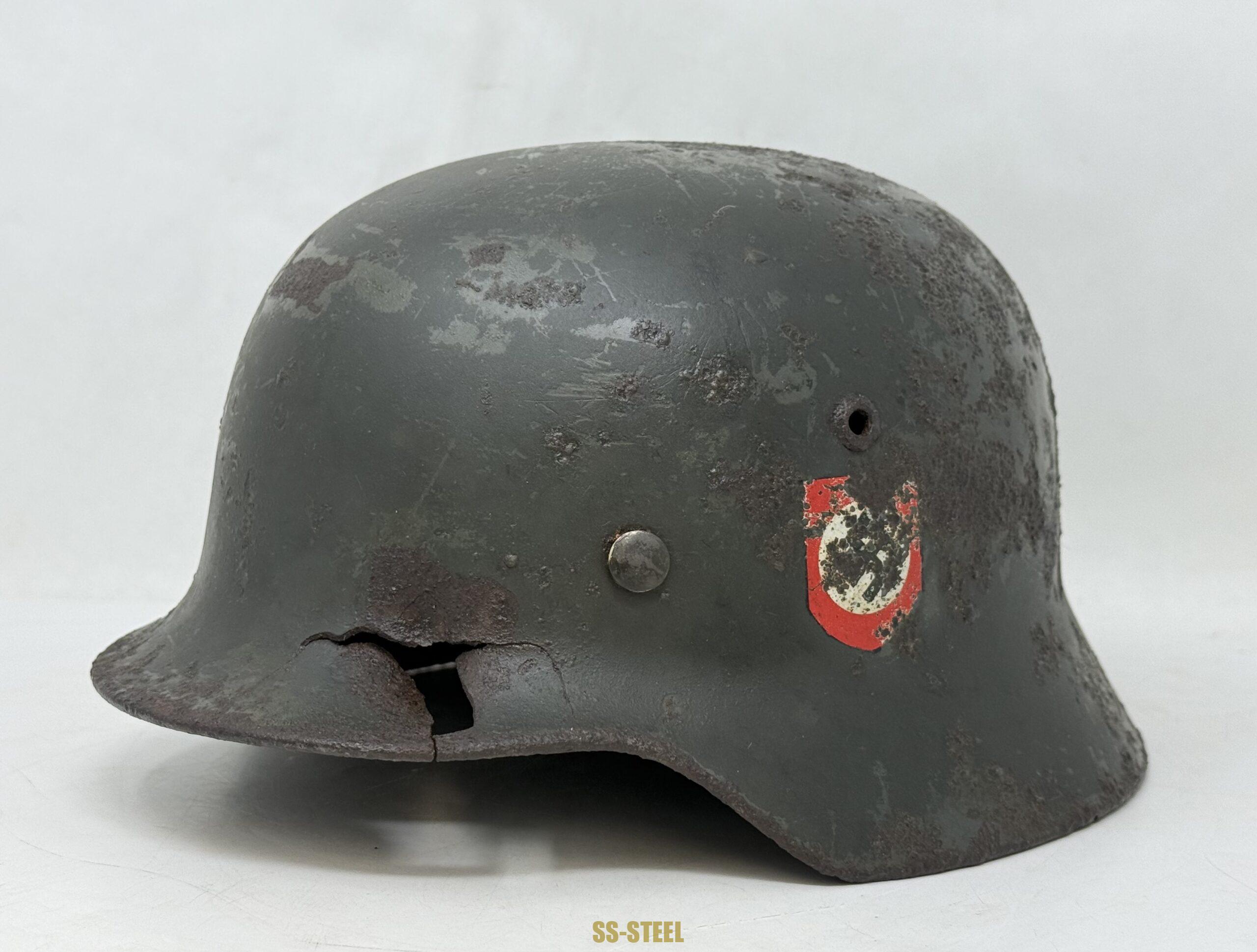 SS M35 Double Decal Helmet ET66 - Image 5