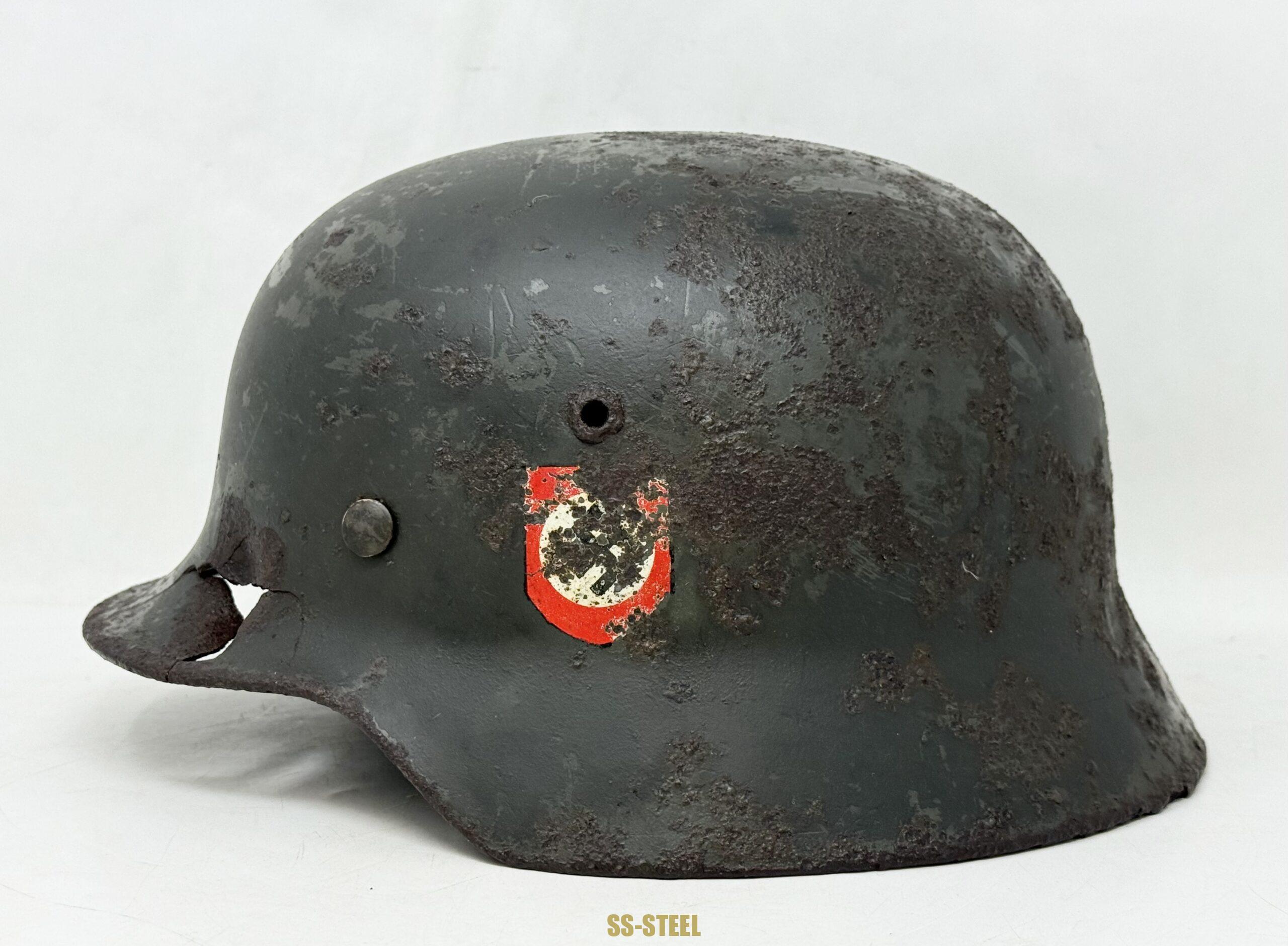 SS M35 Double Decal Helmet ET66 - Image 6