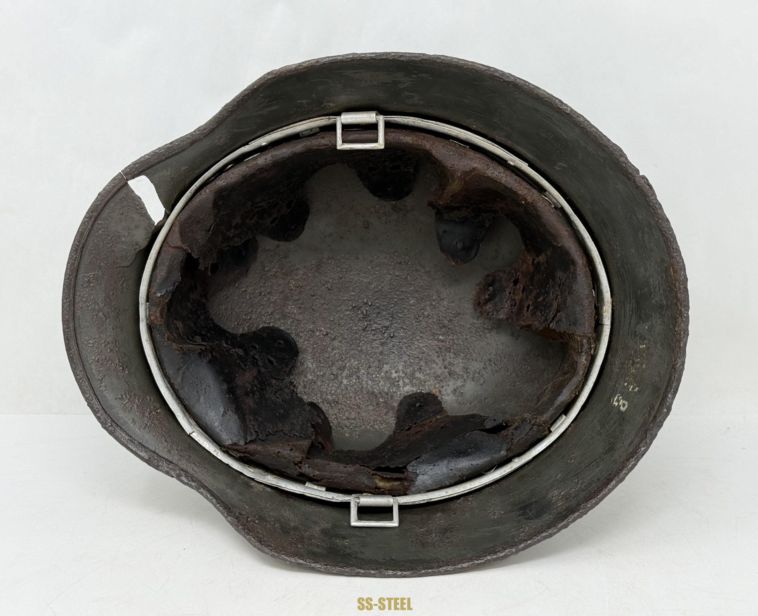 SS M35 Double Decal Helmet ET66 - Image 9