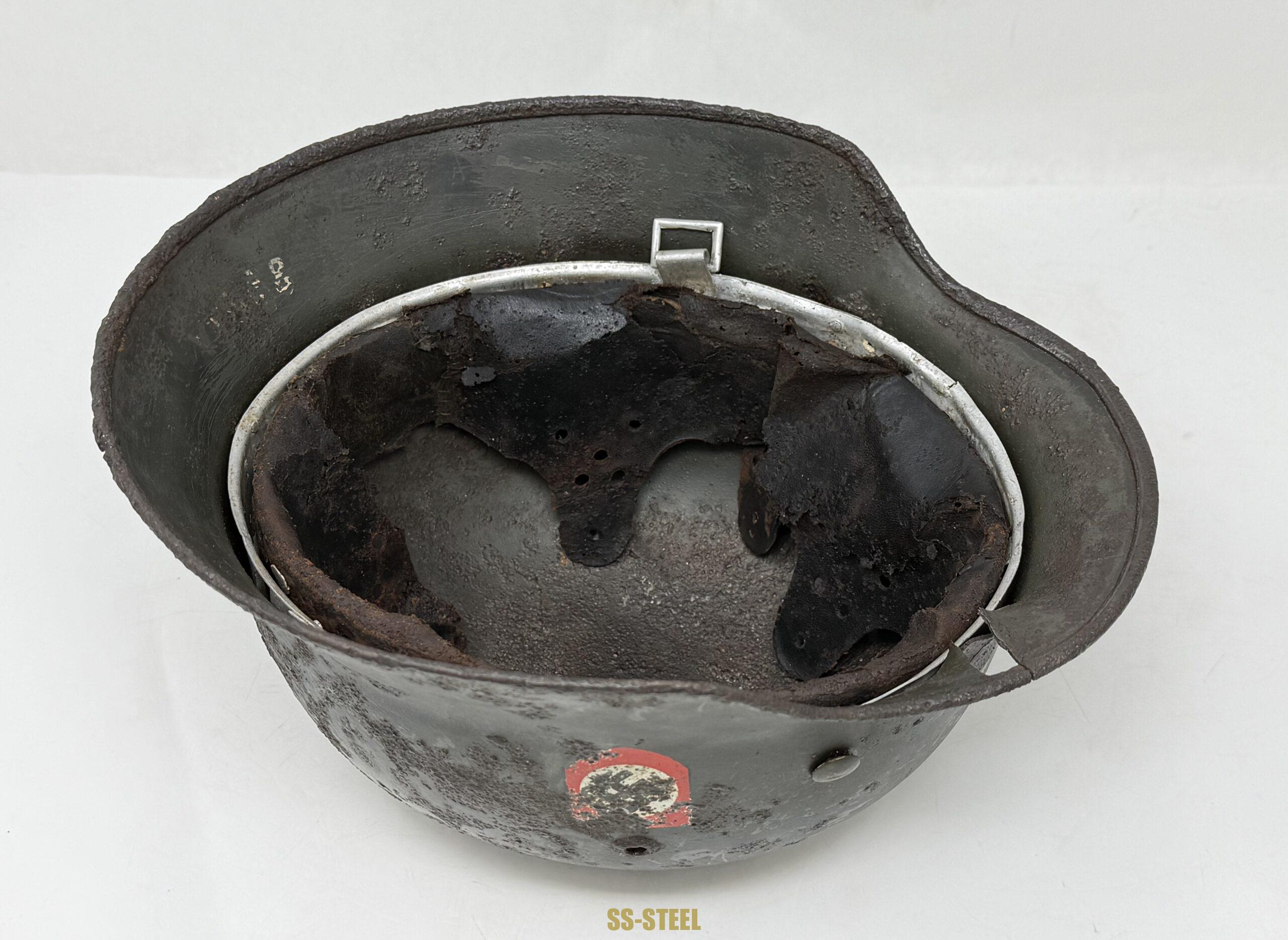 SS M35 Double Decal Helmet ET66 - Image 11