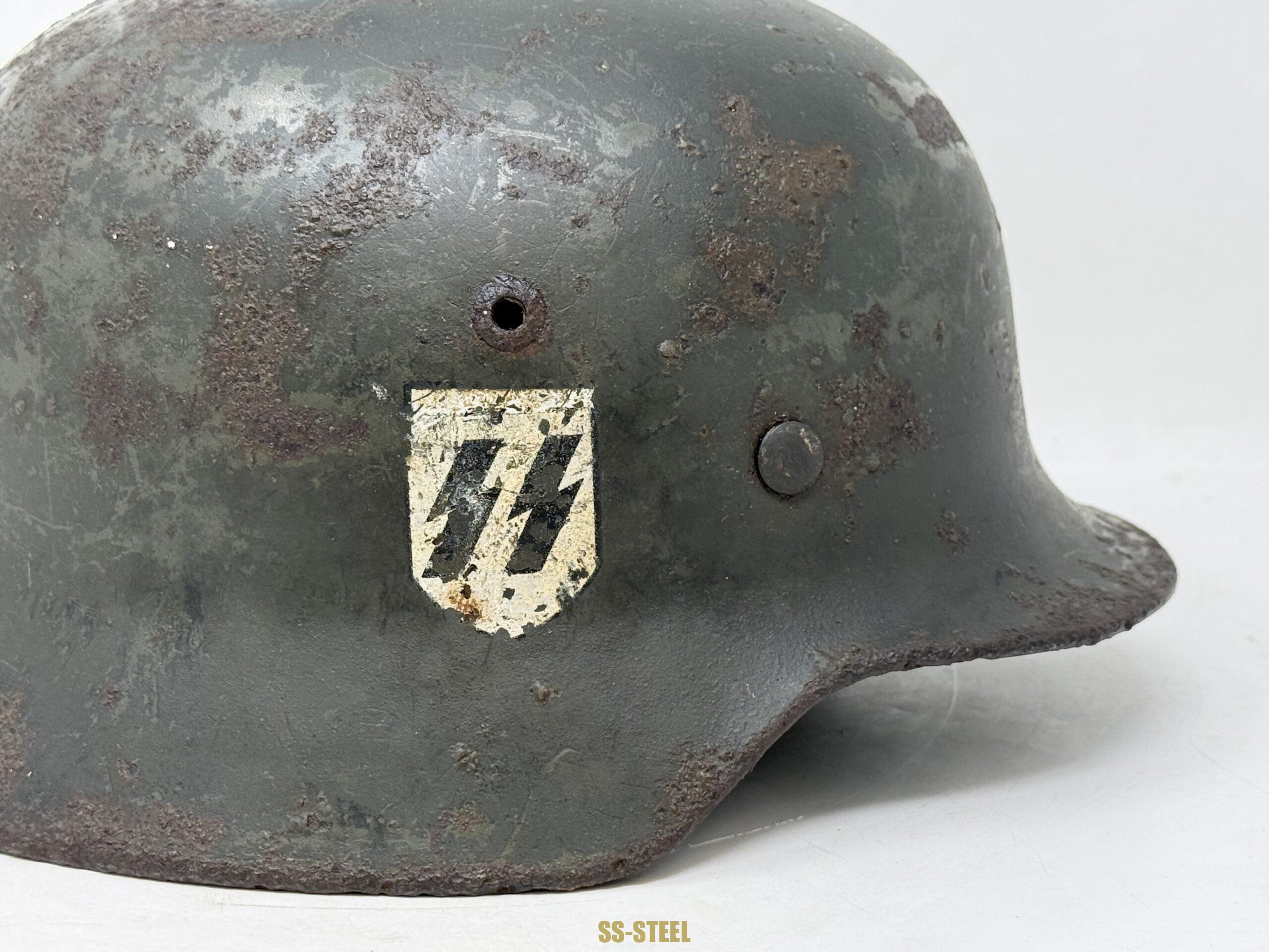 SS M35 Double Decal Helmet ET66 - Image 18
