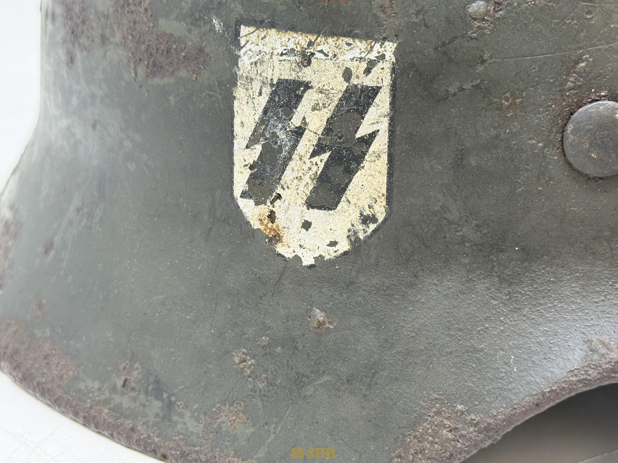 SS M35 Double Decal Helmet ET66 - Image 21