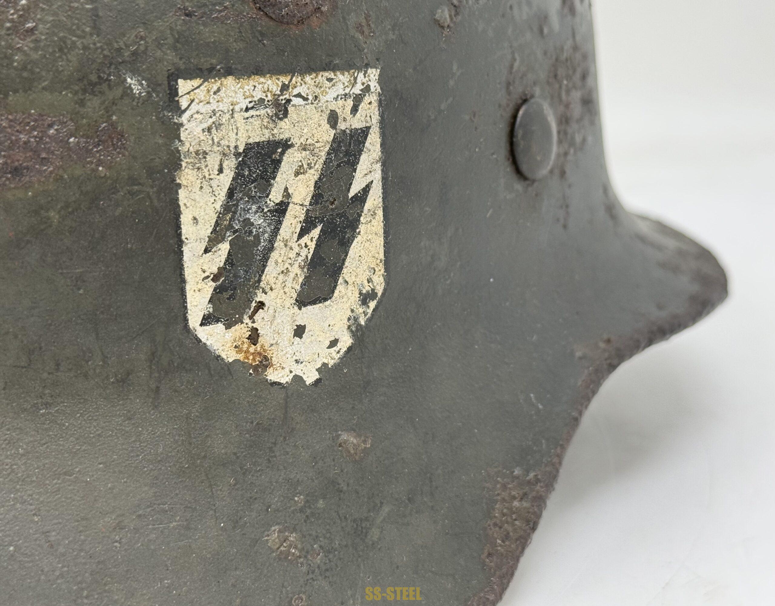 SS M35 Double Decal Helmet ET66 - Image 22