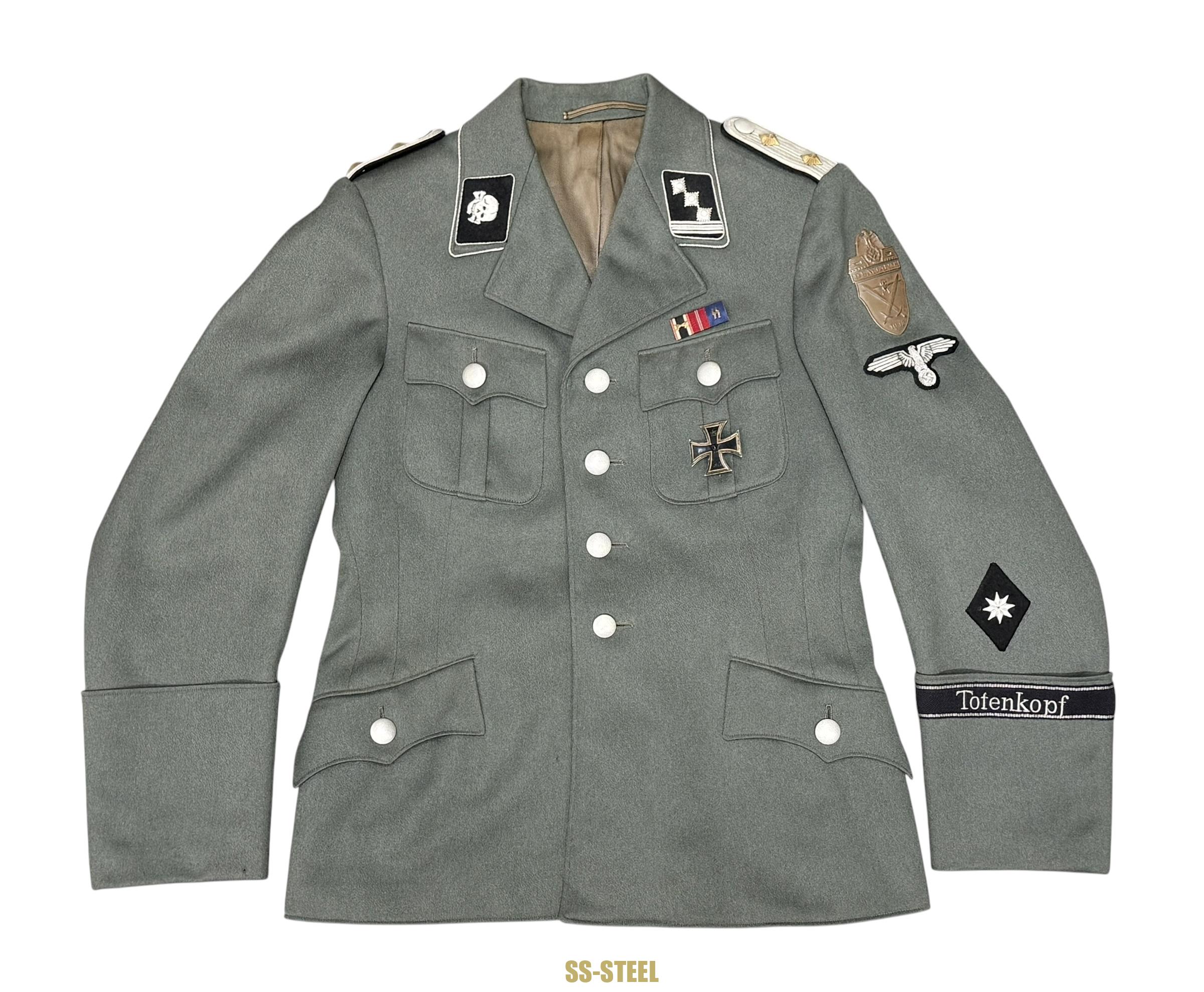 SS Officer M36 Tunic ,,Totenkopf" DEMJANSK