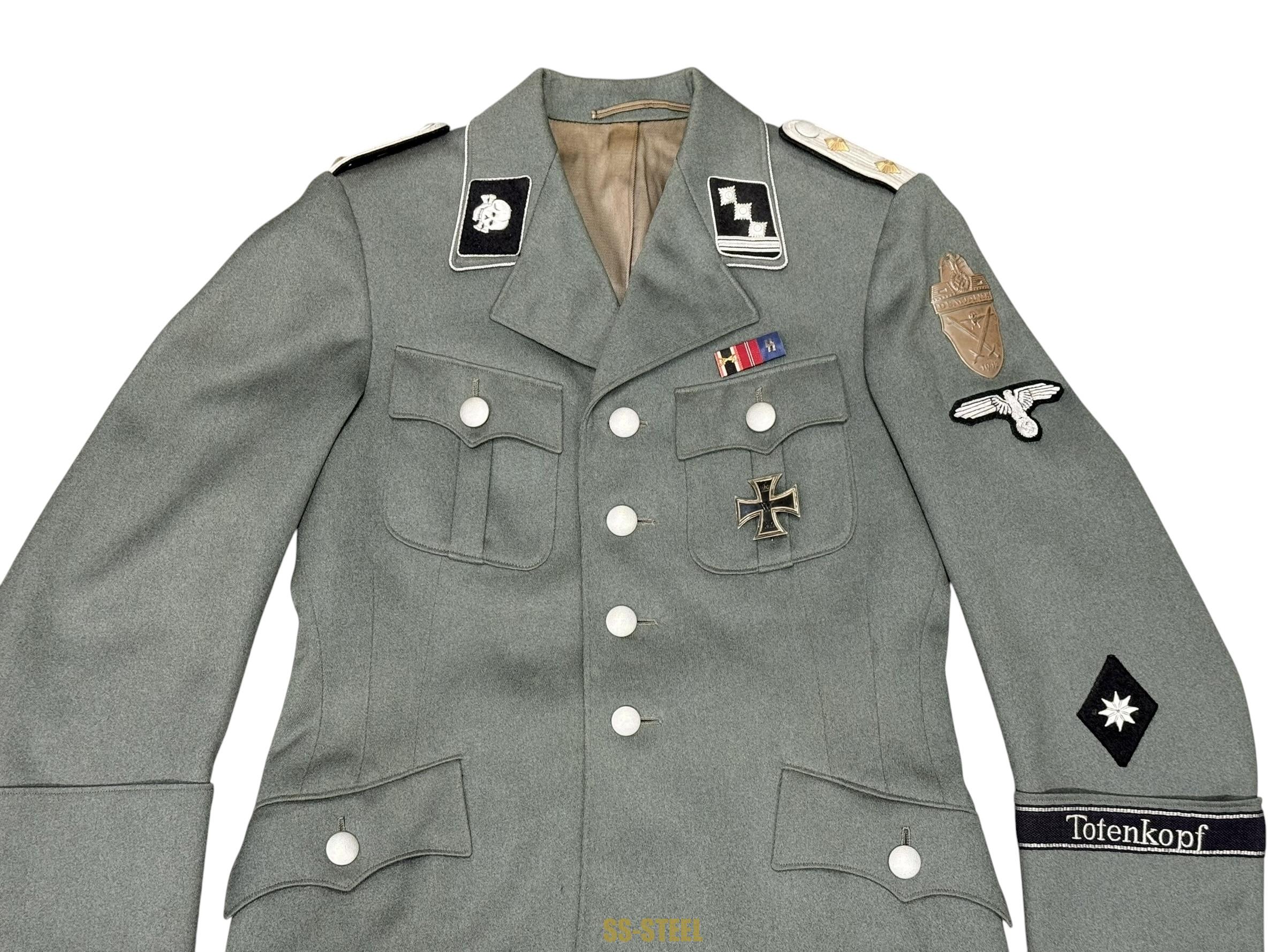 SS Officer M36 Tunic ,,Totenkopf" DEMJANSK - Image 4