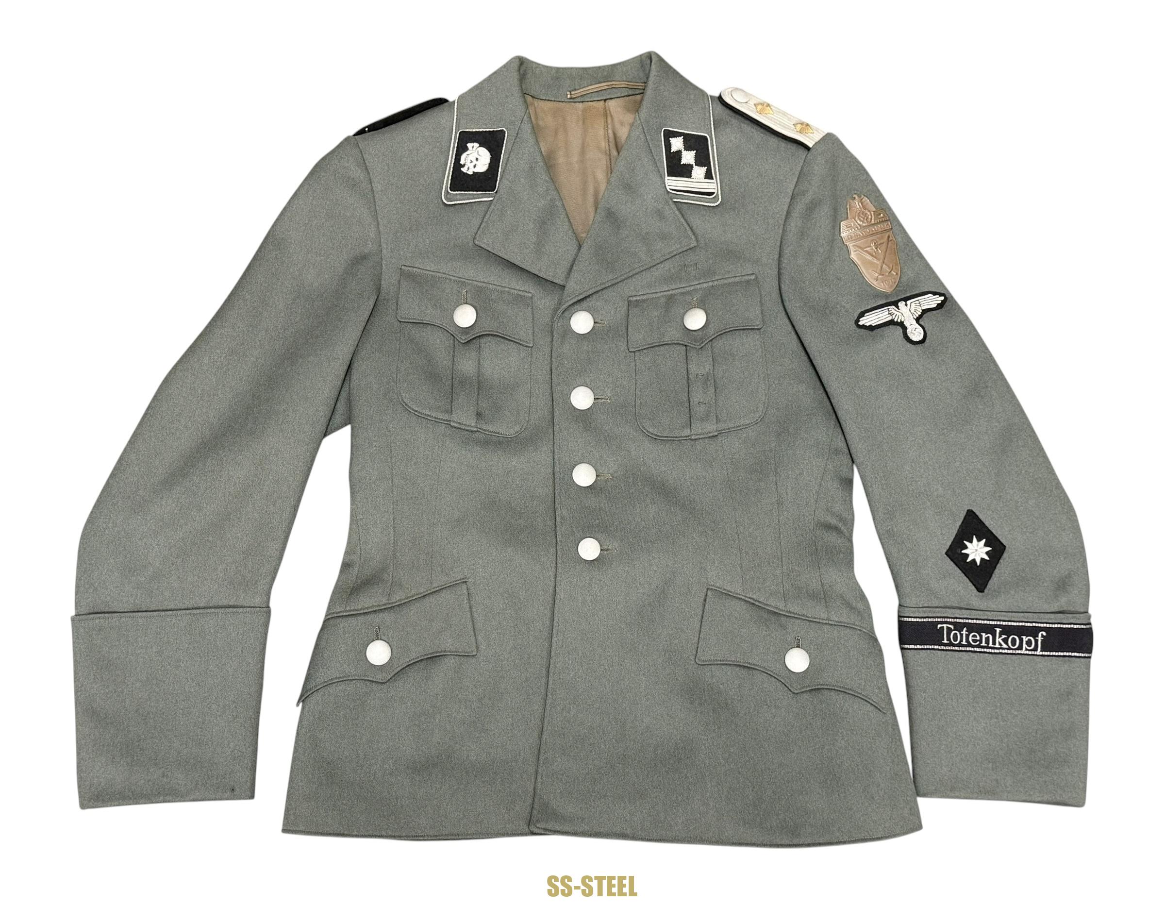 SS Officer M36 Tunic ,,Totenkopf" DEMJANSK - Image 2