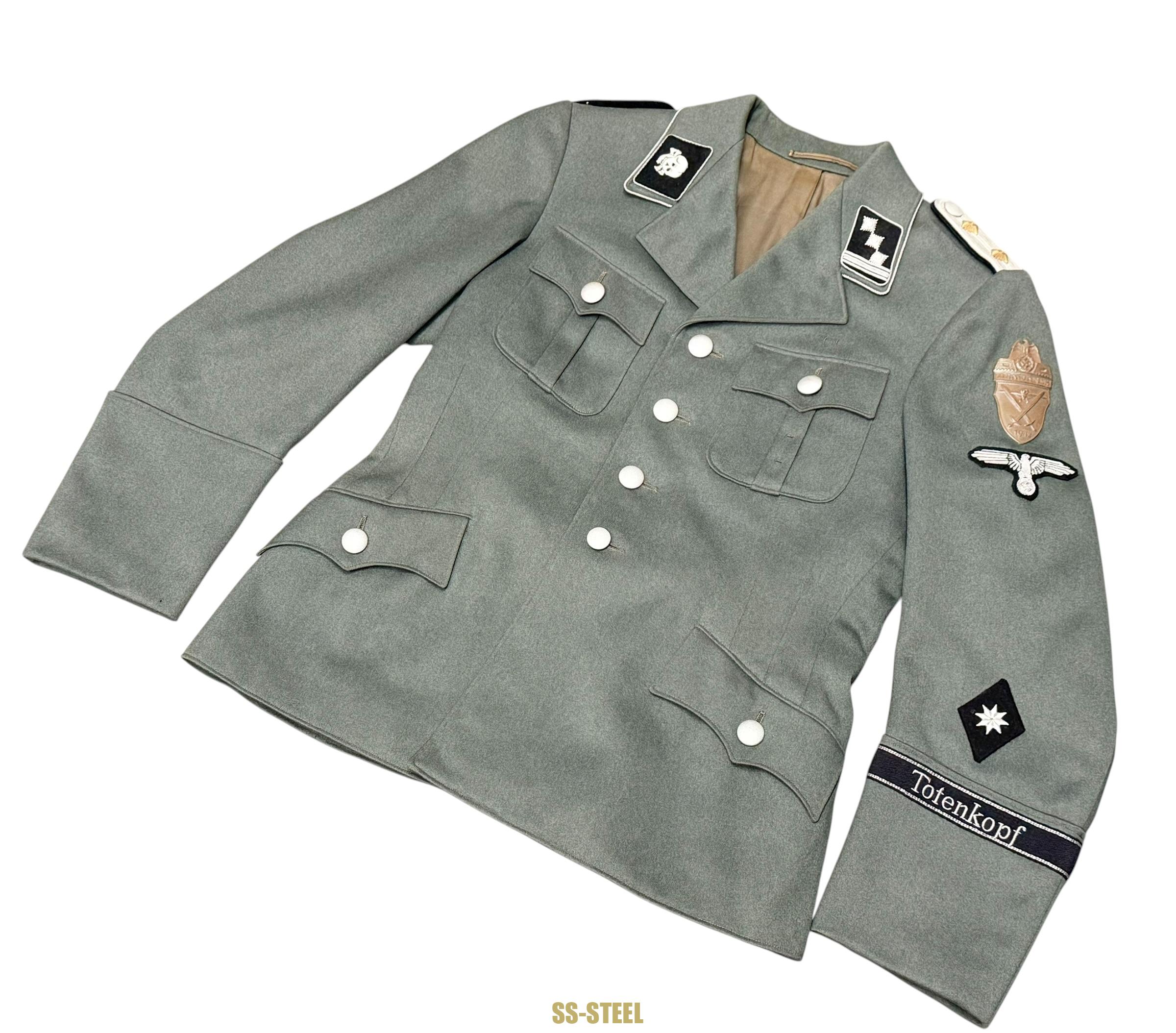 SS Officer M36 Tunic ,,Totenkopf" DEMJANSK - Image 3
