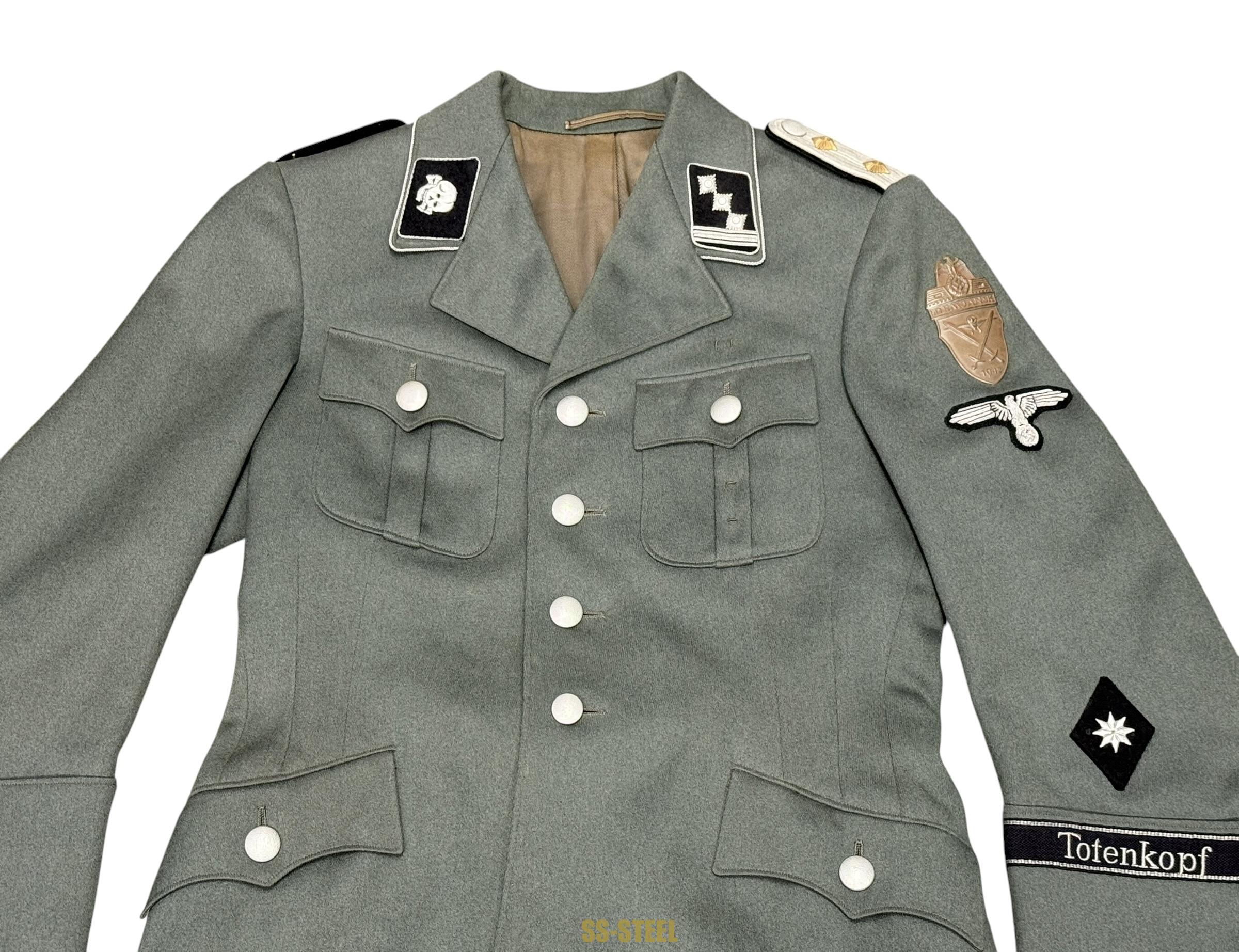 SS Officer M36 Tunic ,,Totenkopf" DEMJANSK - Image 7